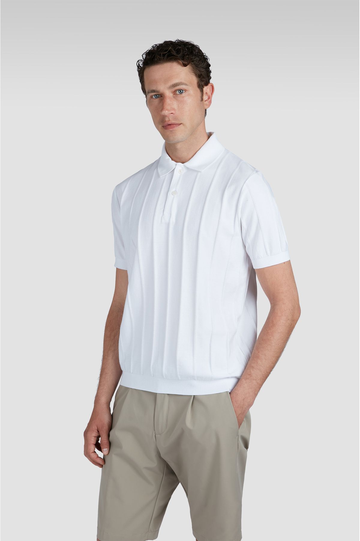 PAUL&SHARK COTTON POLO SHIRT WITH BUTTONS