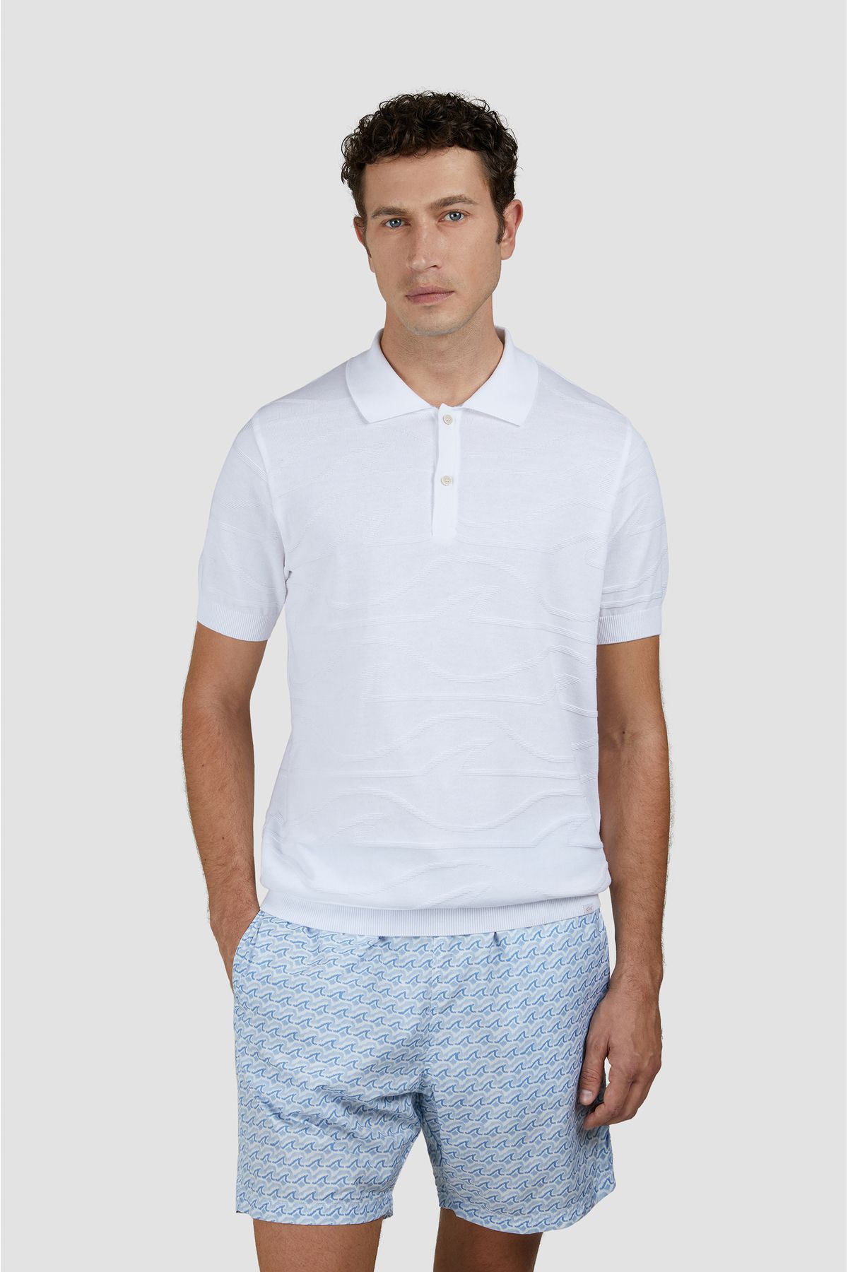 PAUL&SHARK COTTON POLO SHIRT WITH BUTTONS