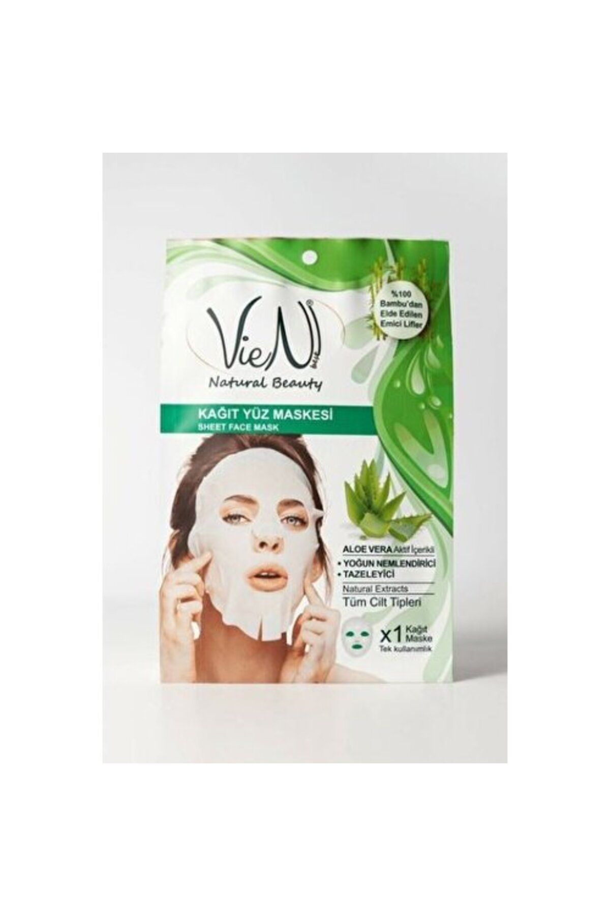 Vien Kagıt Yüz Maskesi Collagen + Yogun Nemlendirici + Besleyici