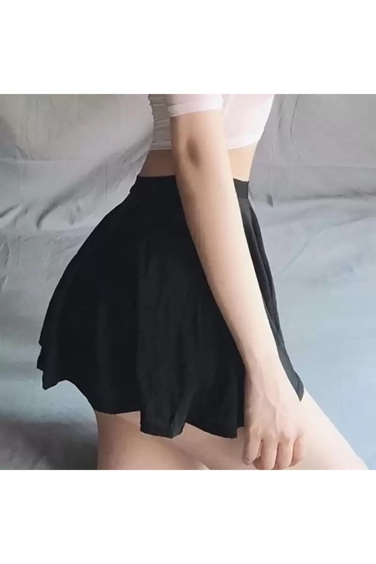 HAYALKIYAFET Likralı mini etek
