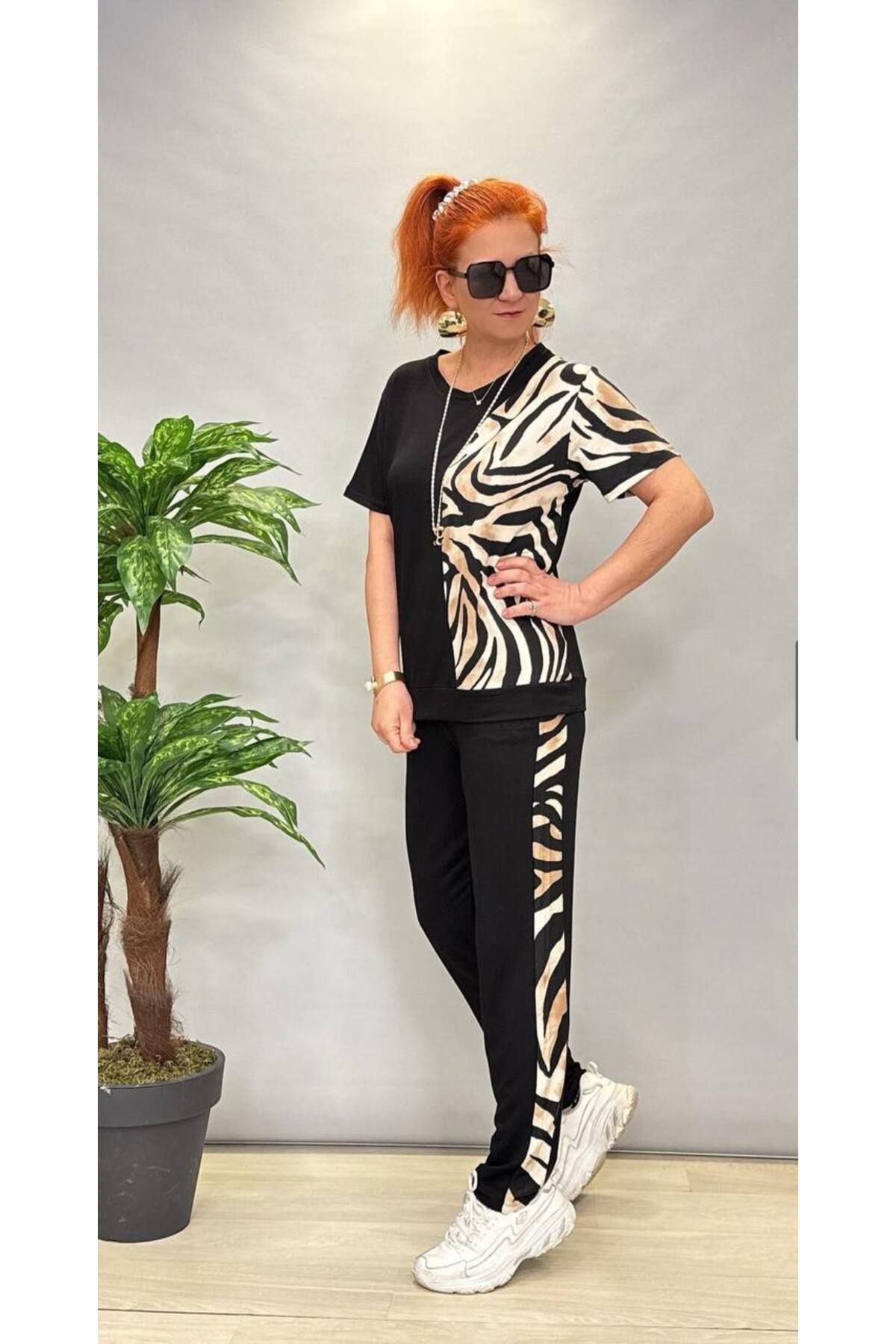 VAMBİNO LEOPAR DESENLİ TAKIM