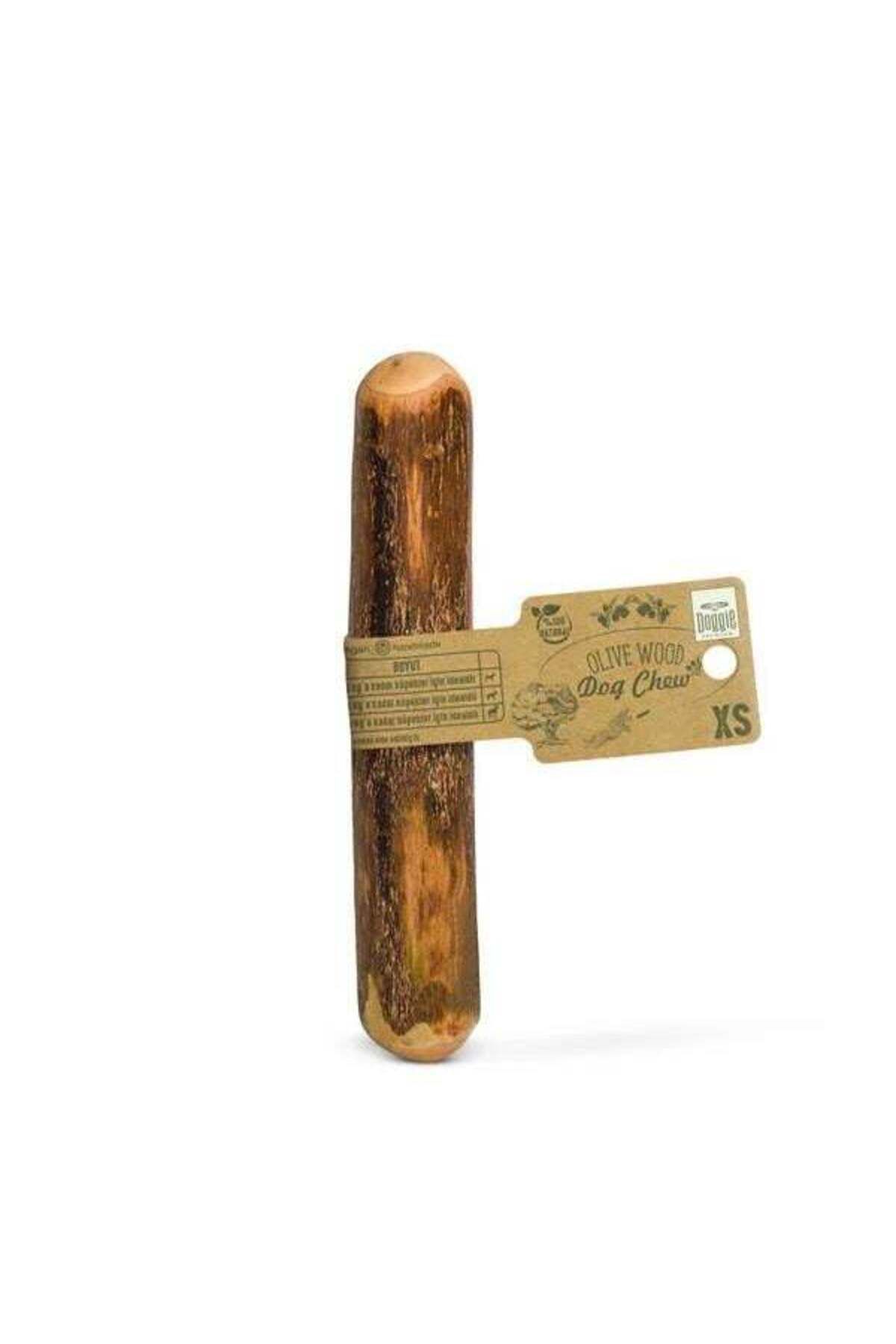 Vemora Doggie Doğal Zeytin Ağacı Çiğnenebilen Köpek Oyuncağı XS 12 x 1,5 cm - 5 kg