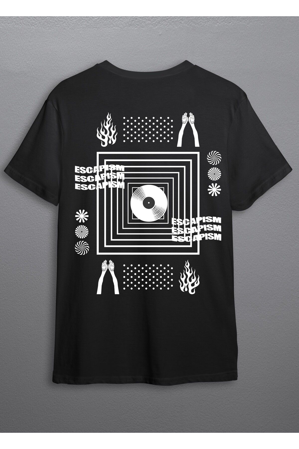 Huw Escapism Sokak Modası Regular Unisex T-Shirt