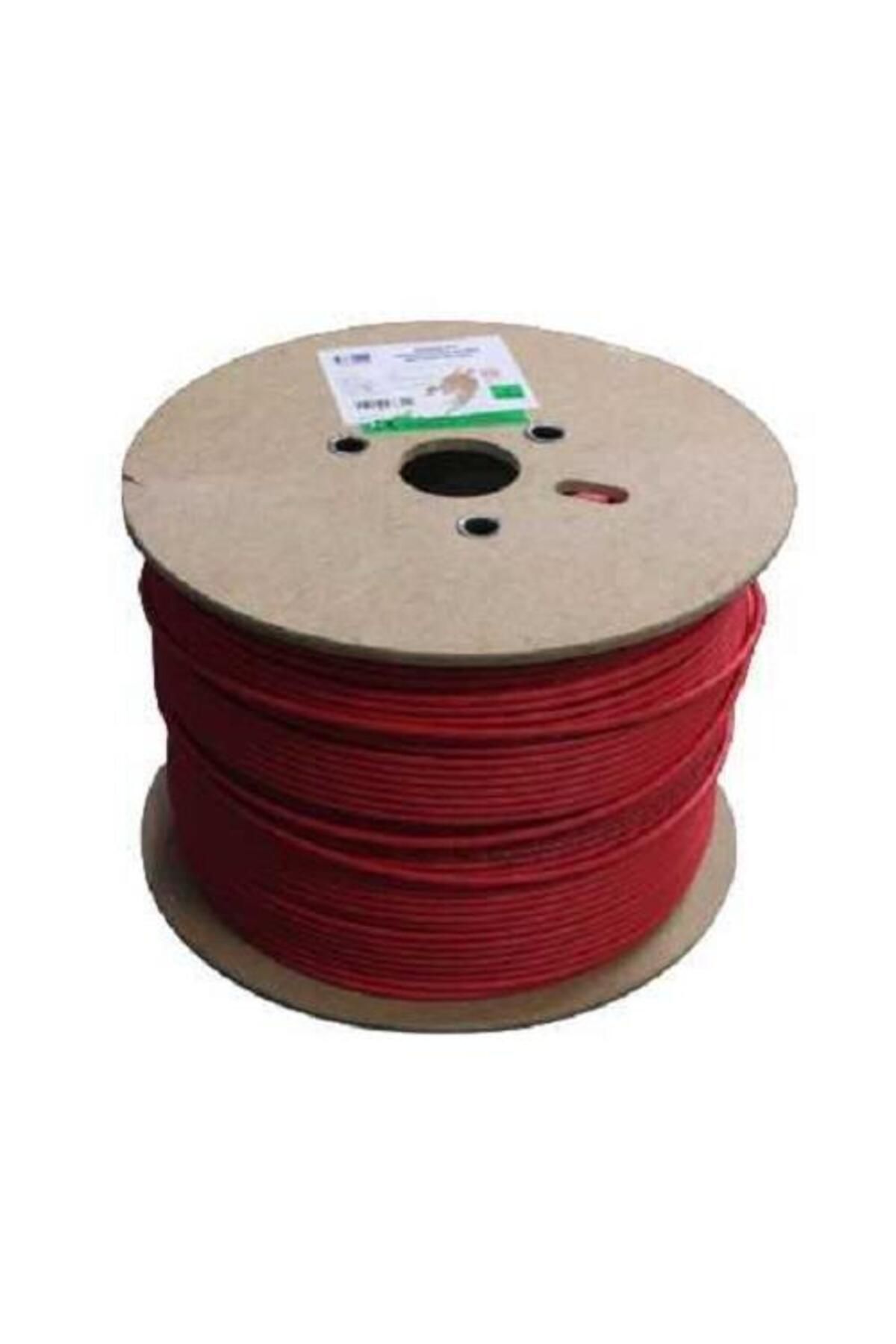 Gürçay Hırdavat HCS Cat 6 Halogen Free U/utp Lsoh 500M Kablo 23AWG KIRMIZI