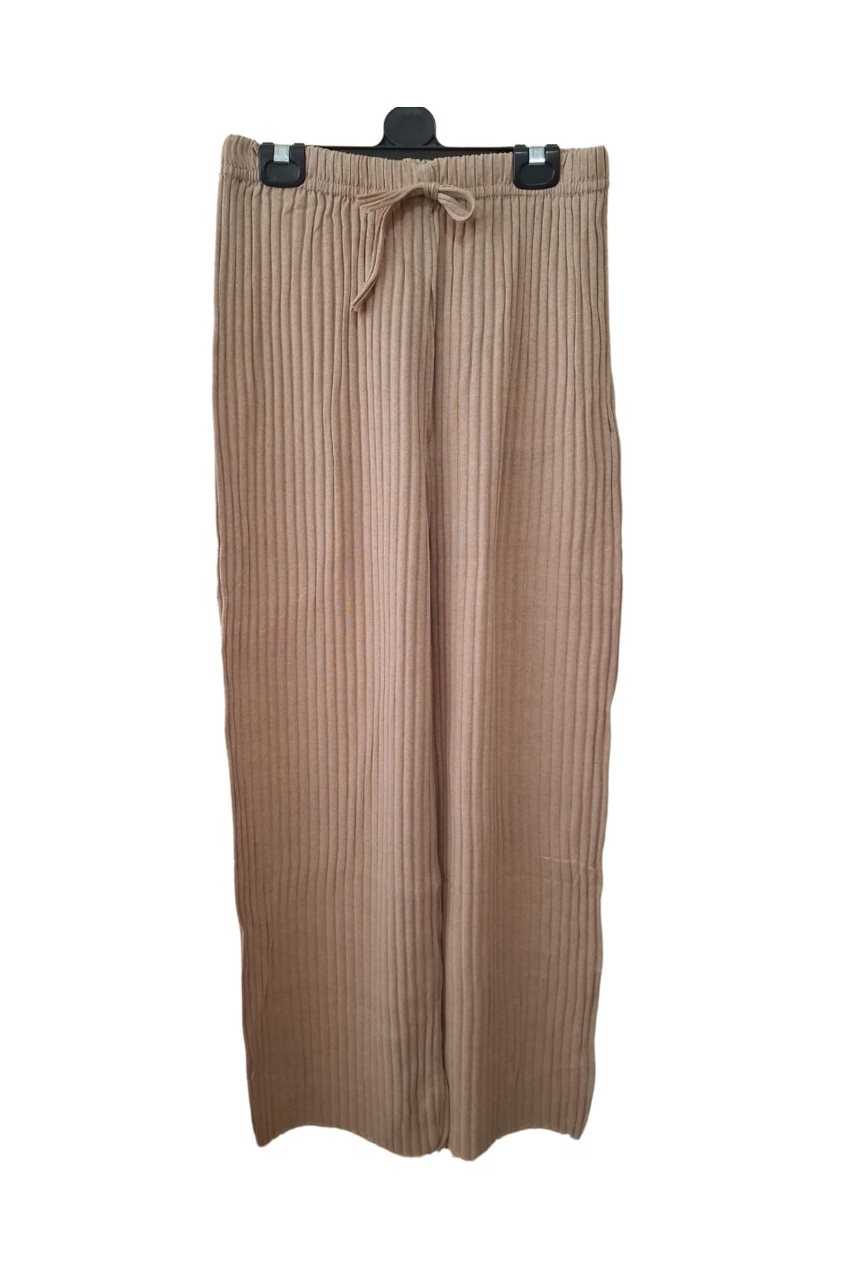 MODA FİTİLLİ PİJAMA BELİ LASTİKLİ ALT