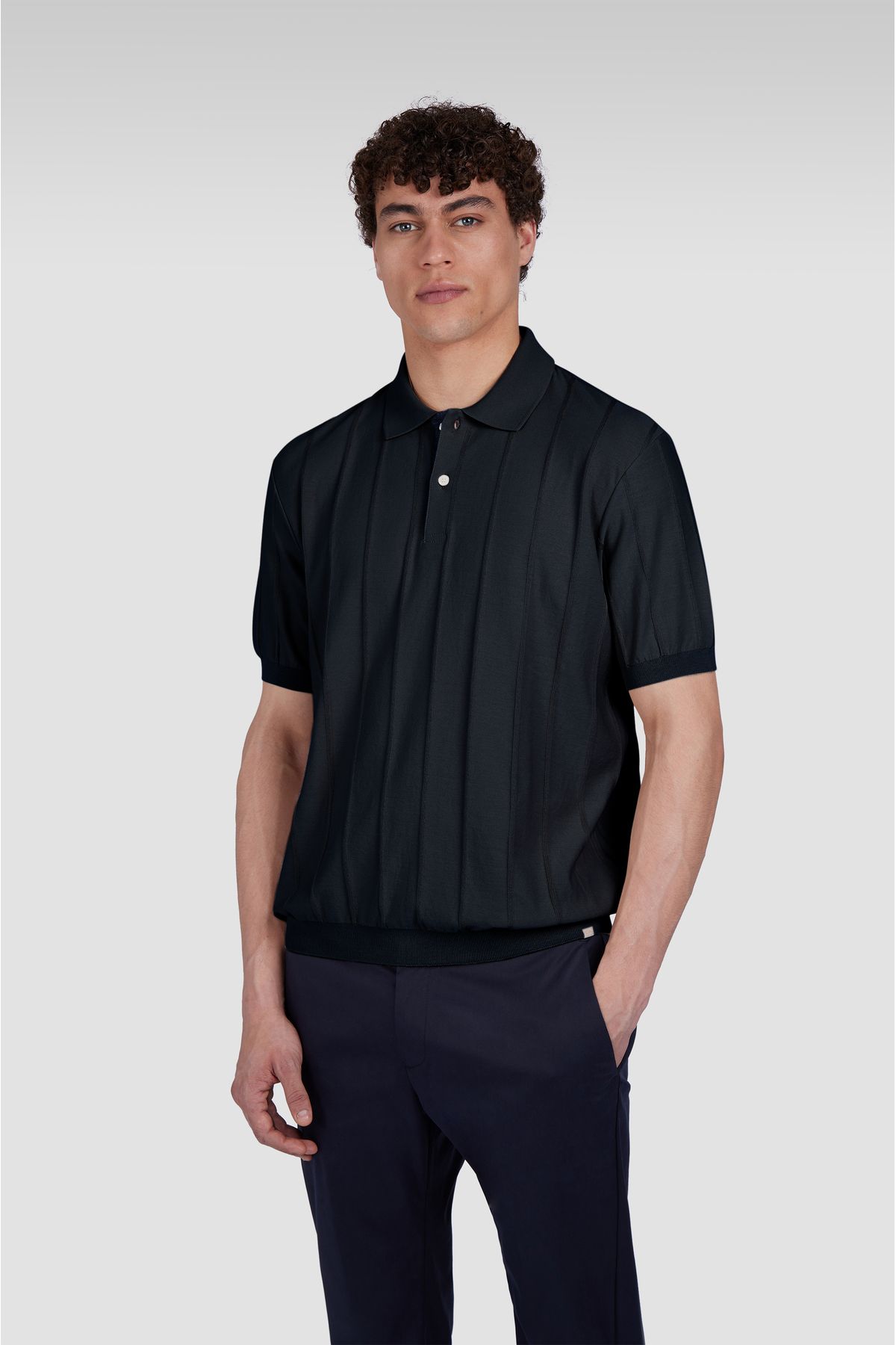 PAUL&SHARK COTTON POLO SHIRT WITH BUTTONS