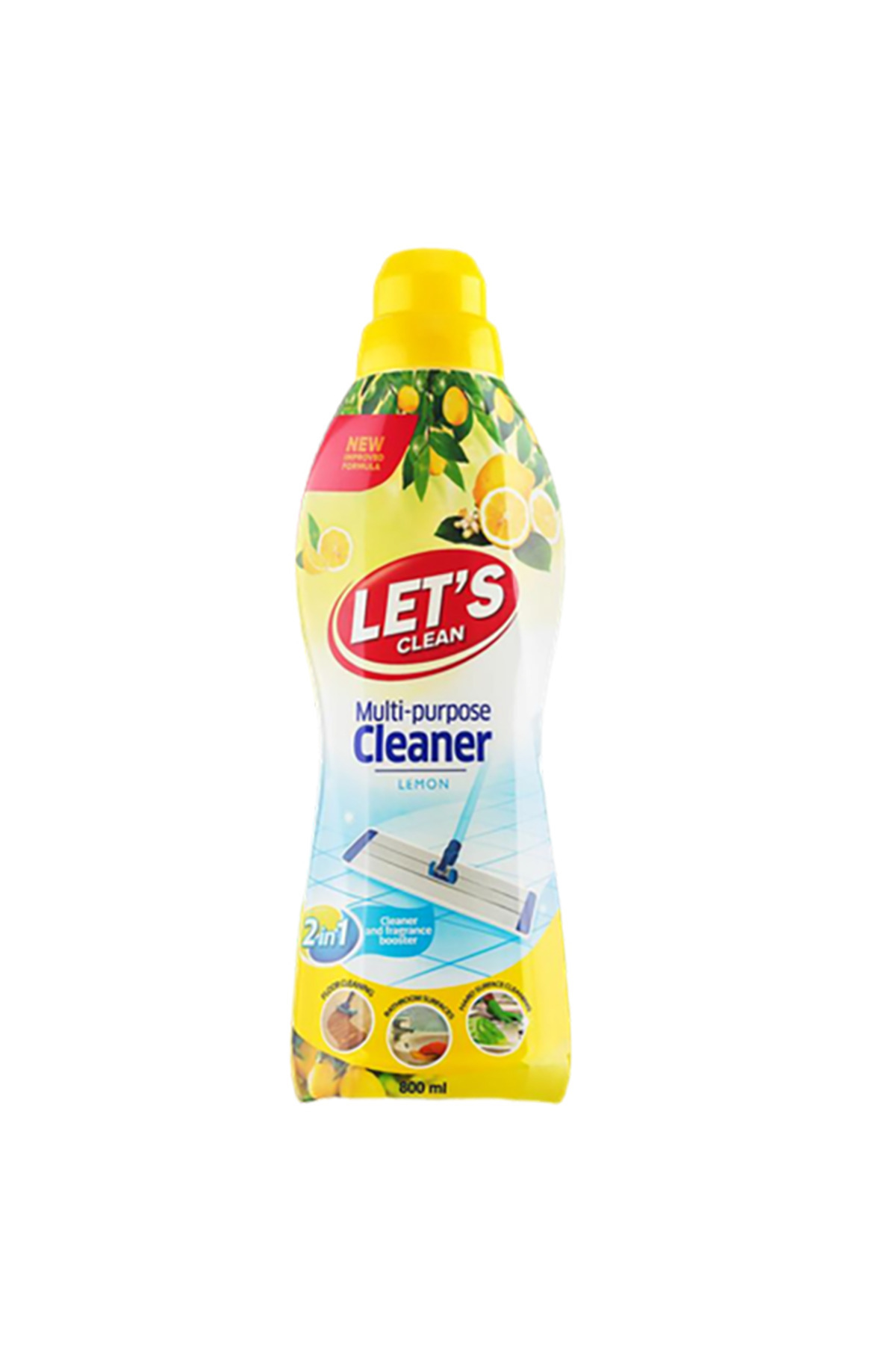 Let's Clean-Multi-Purpose Cleaner Lemon 800ml 1