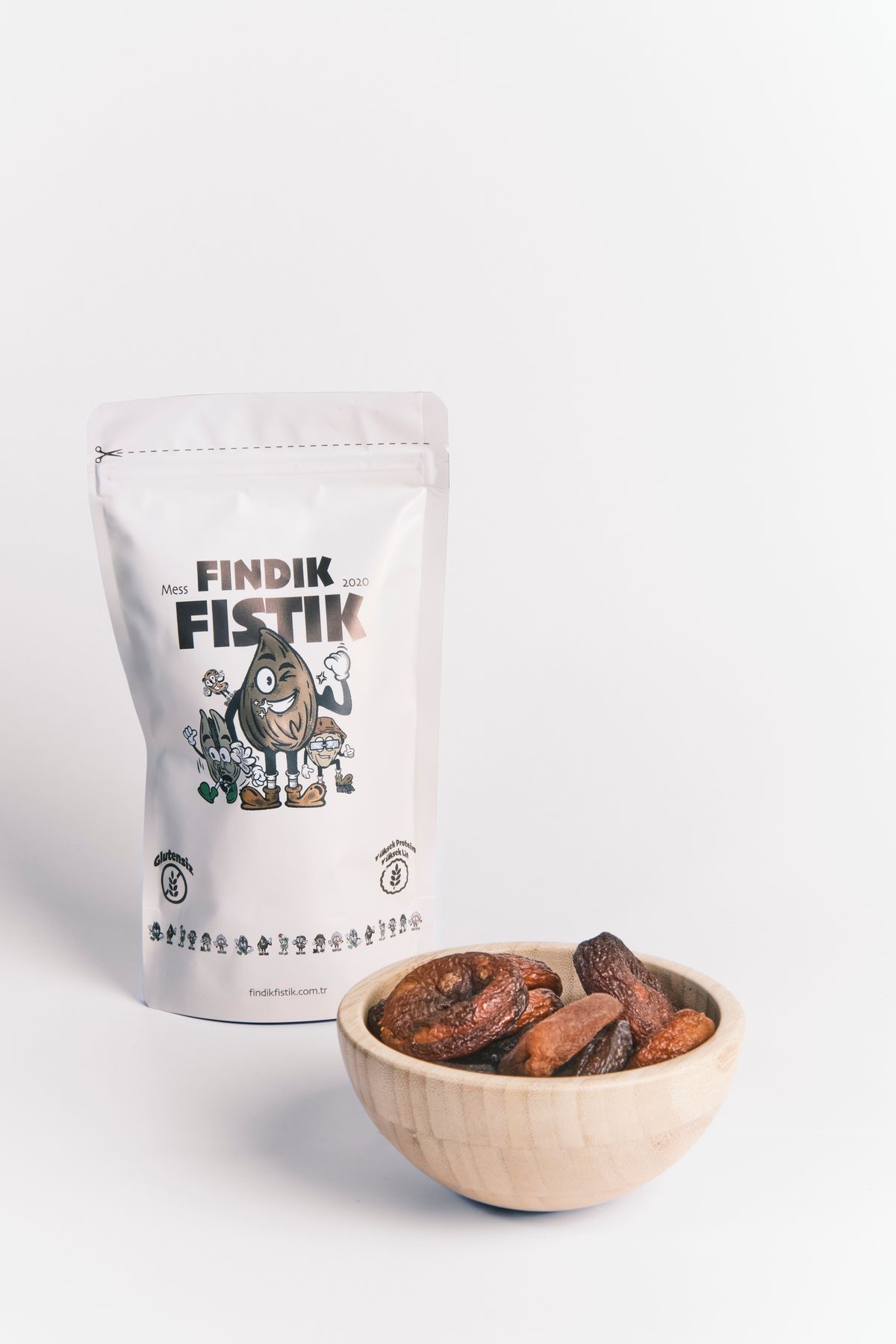 Mes's Fındık Fıstık Gün Kurusu Kayısı 500gr
