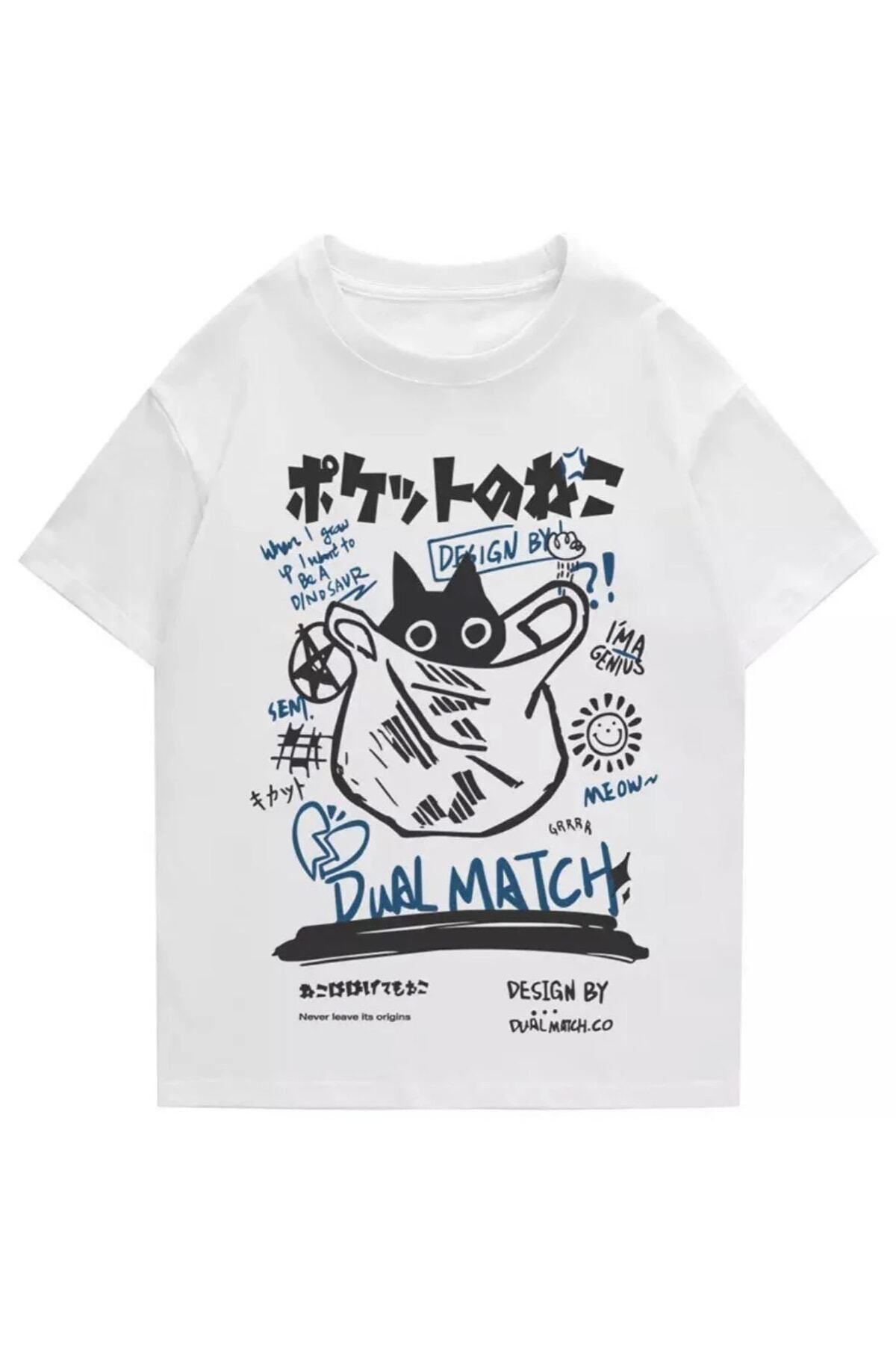 donamod New Japanese Retro Street Harajuku Style T-shirt ( Unisex )