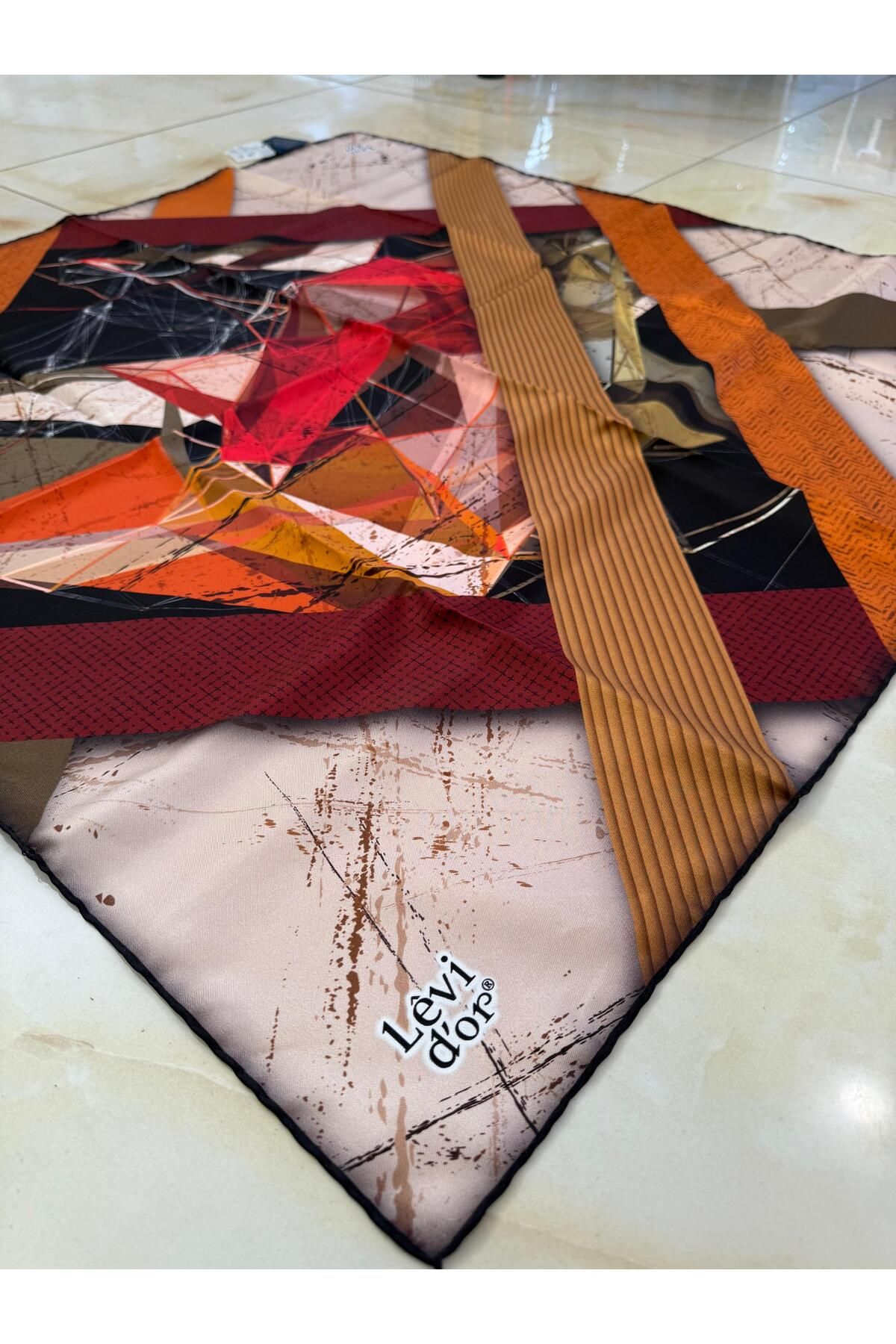 Levidor Twill Saf İpek Eşarp