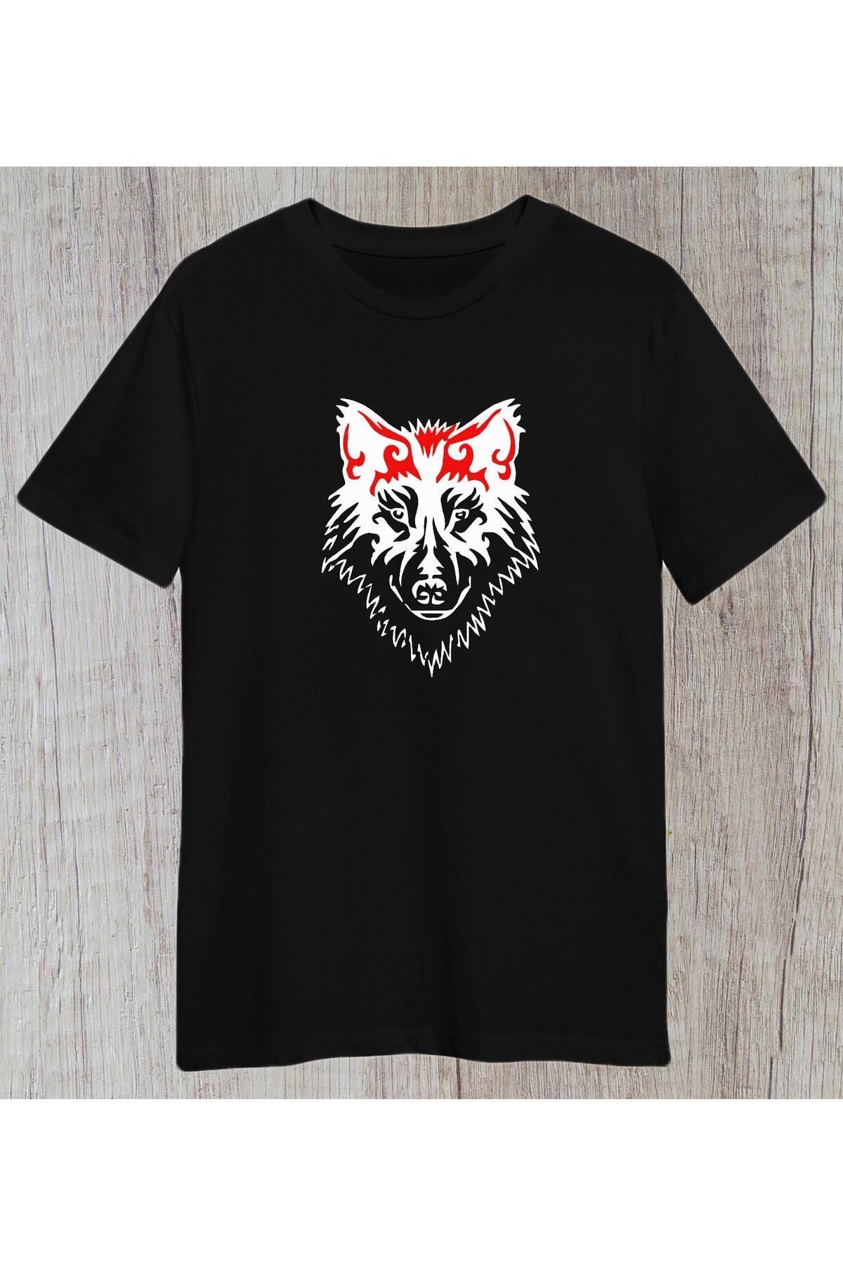 donamod Tribal Kurt Özel Tasarım Tshirt