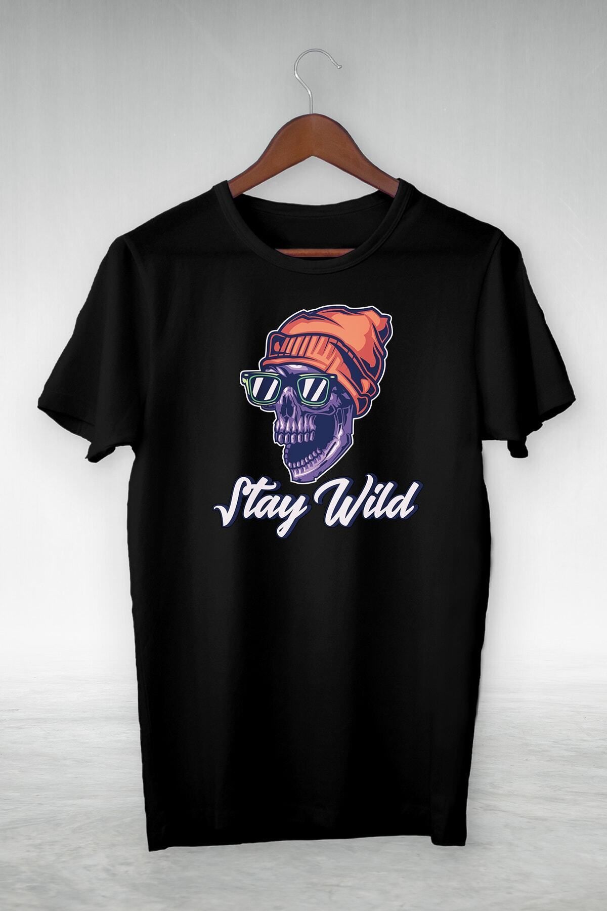 donamod Siyah Tasarım Tshirt