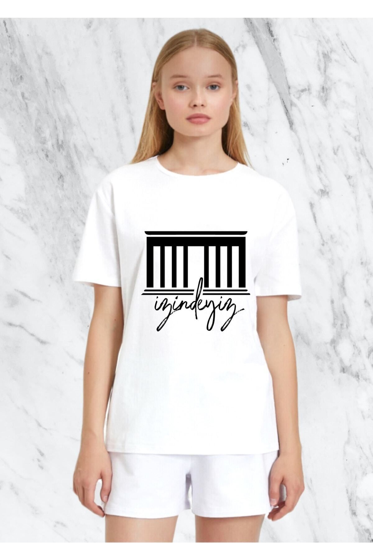 donamod Kadın Anıtkabir Atatürk Izindeyiz Regular Tshirt