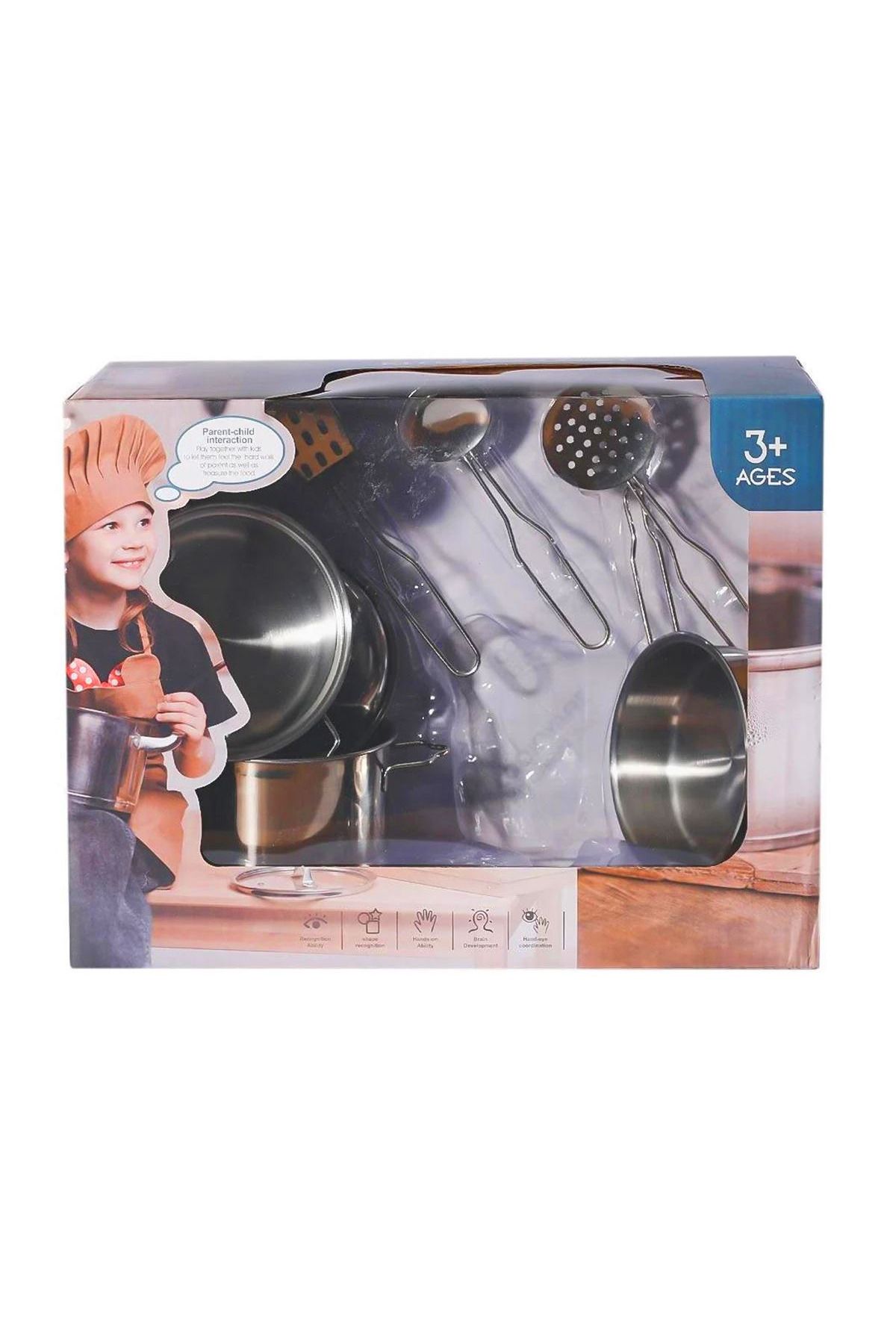 CanEm KİTCHEN METAL MUTFAK SETİ 7 PARÇA 3+