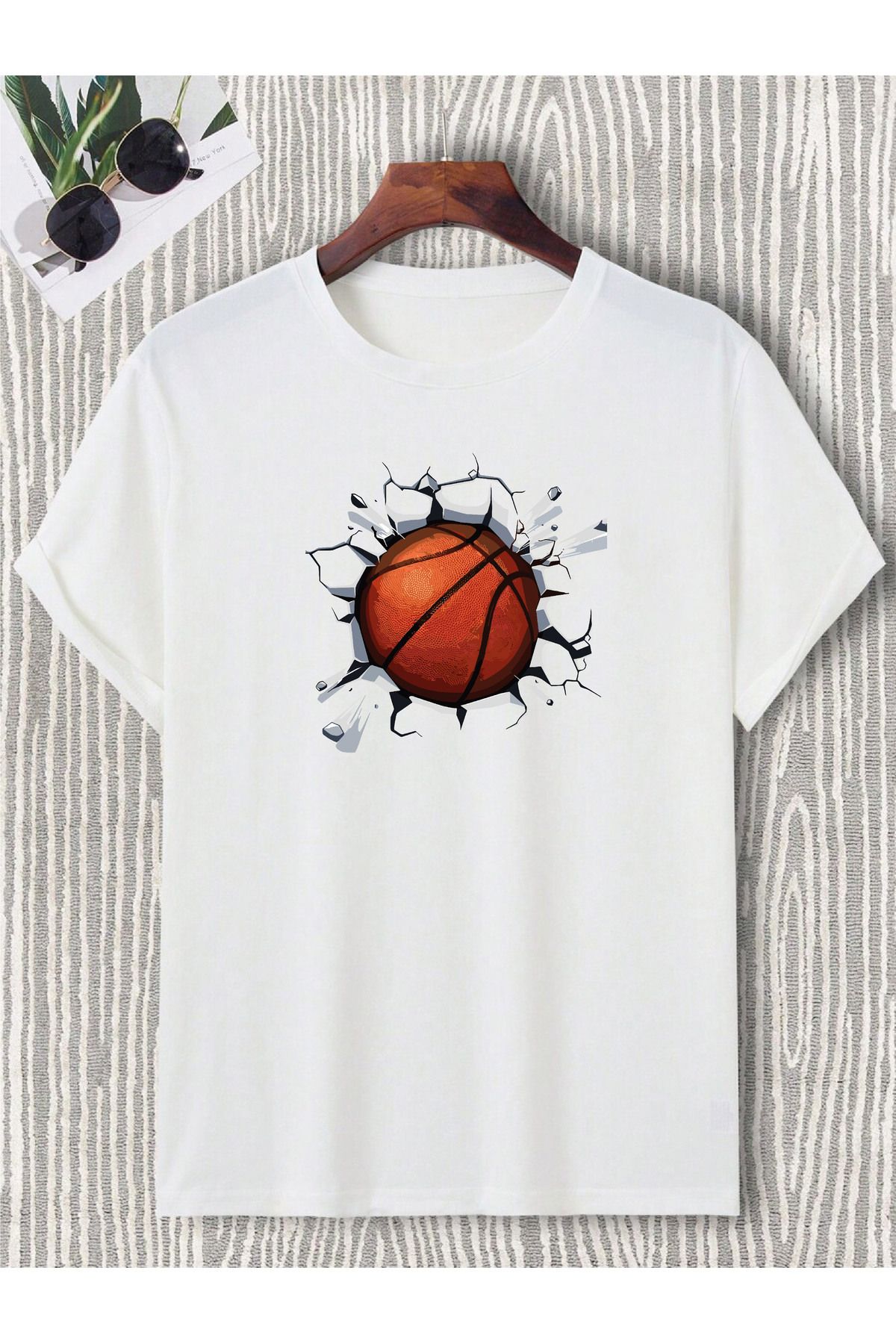 donamod Unisex Oversize Basketbol Top Lebron James Kobe Bryant 23 24 Spor Hediye Doğum Günü Tişört T shirt
