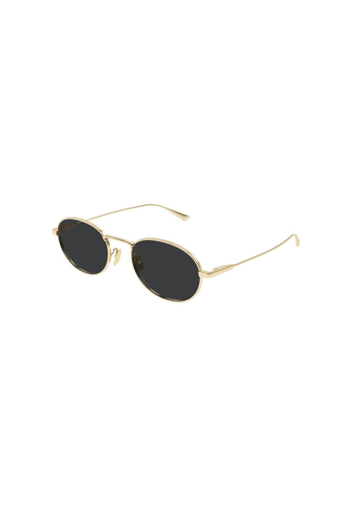 Saint Laurent SL 799 003 52 Kadın Oval Gold Metal Güneş Gözlüğü