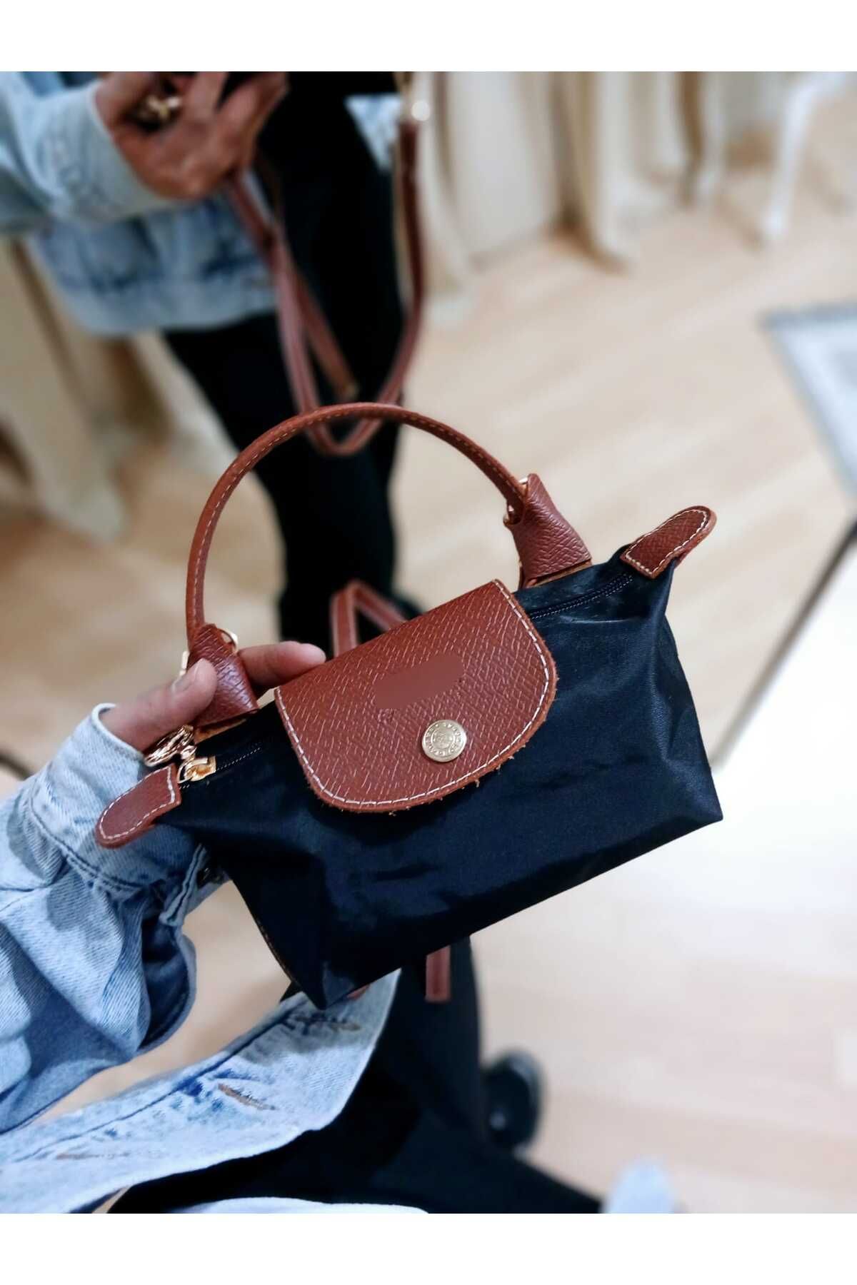 RUES Le Plıage Pouch Wıth Handle