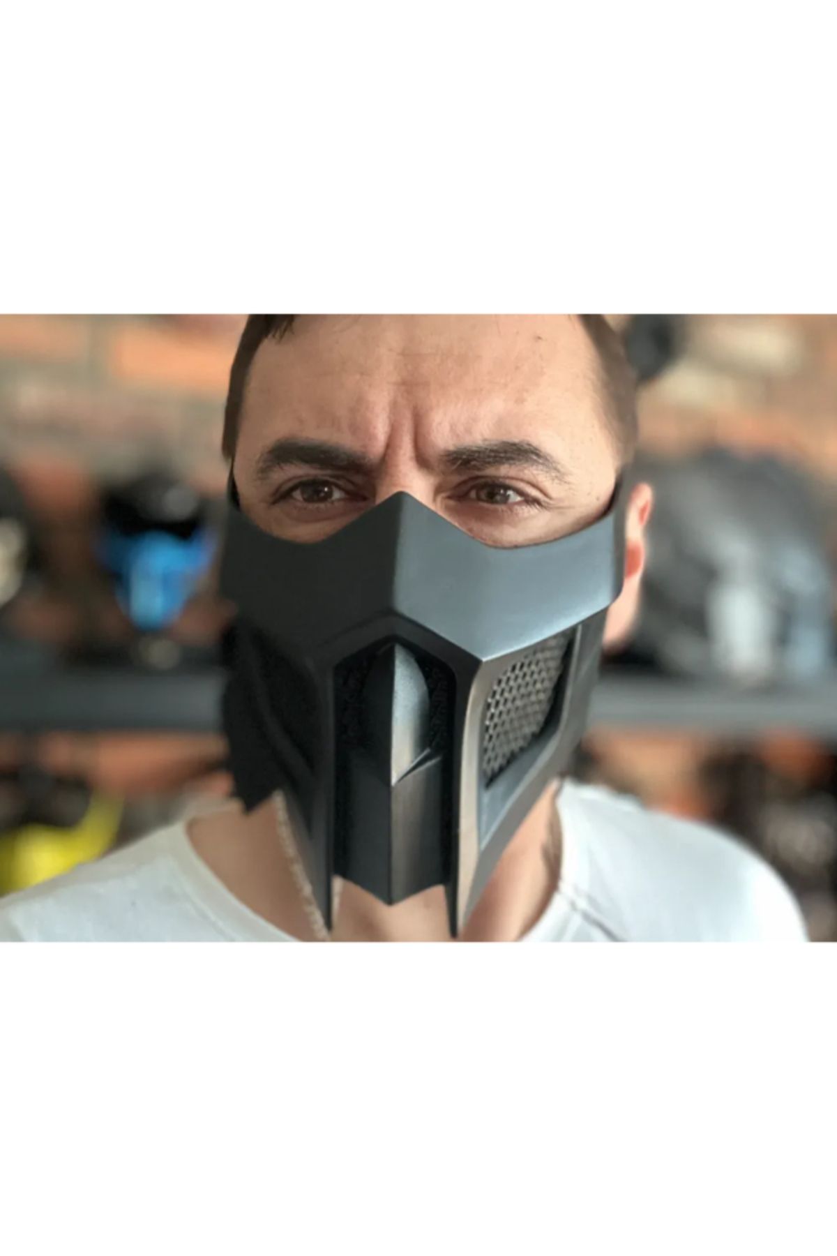 3d model s MK11 Noob Saibot Maskesi - Klasik Tasarım – Özgün 3D Baskı