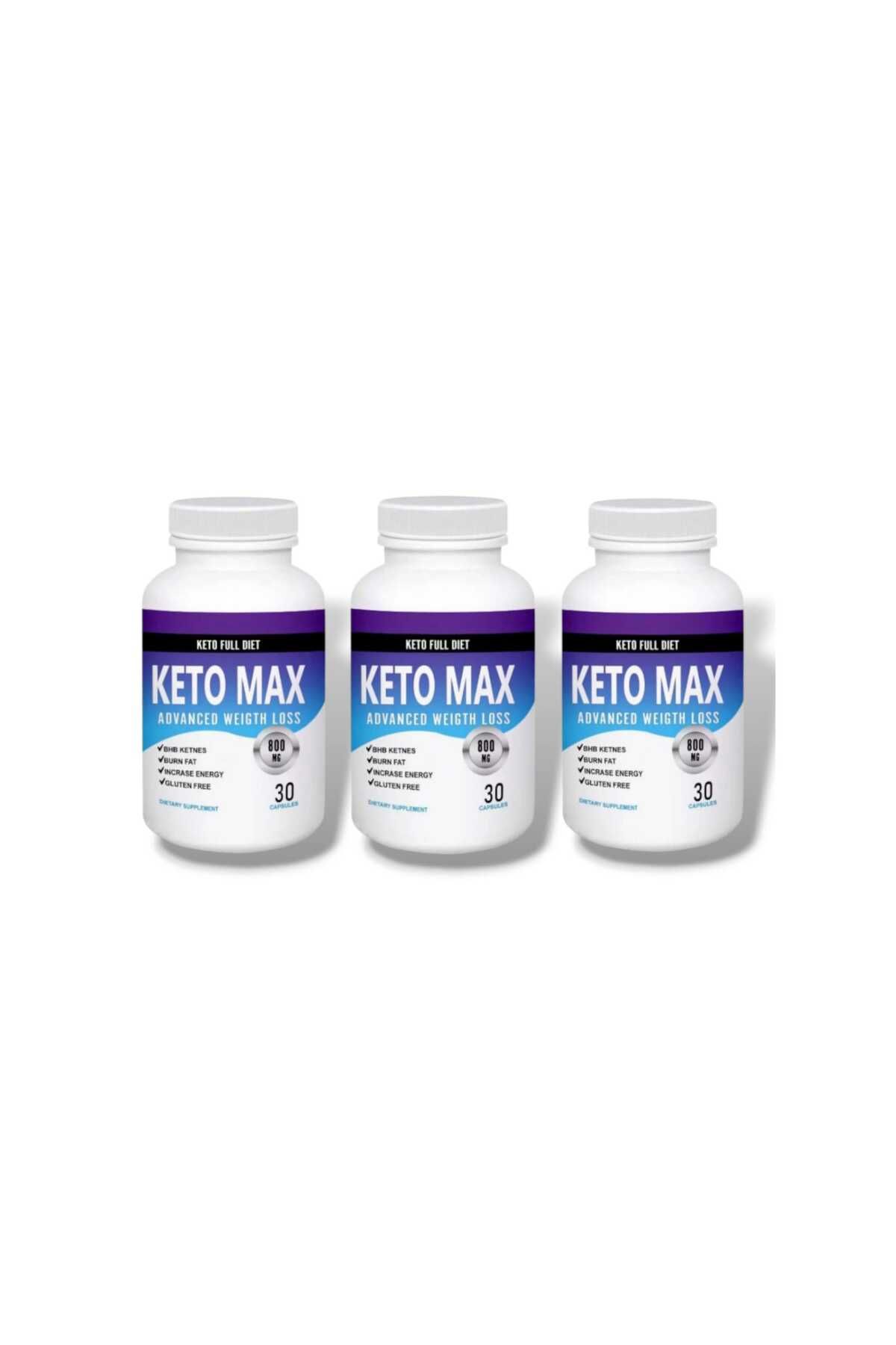 MEDİCREAM Keto Max Diyet Destekleyici Bitkisel Takviye 30'lu X 3 Adet