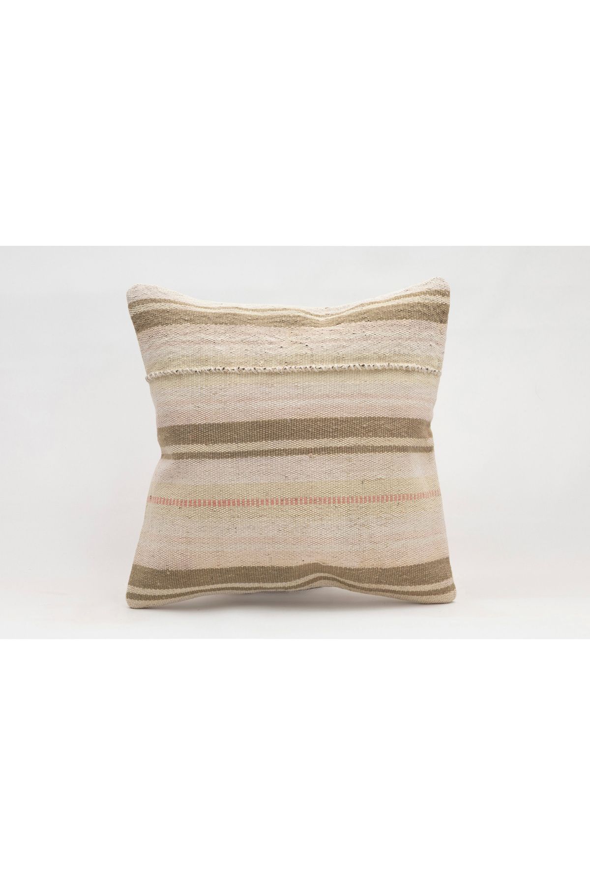Kilim Whole Sale El Yapımı Kilim'den Yapılmış Vintage Kırlent Kılıfı, Yün, 40x40 Cm
