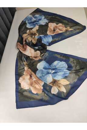 ALTUNTAŞ KADIN PAMUKLU ETNİK ÇİÇEK DESENLİ ŞAL