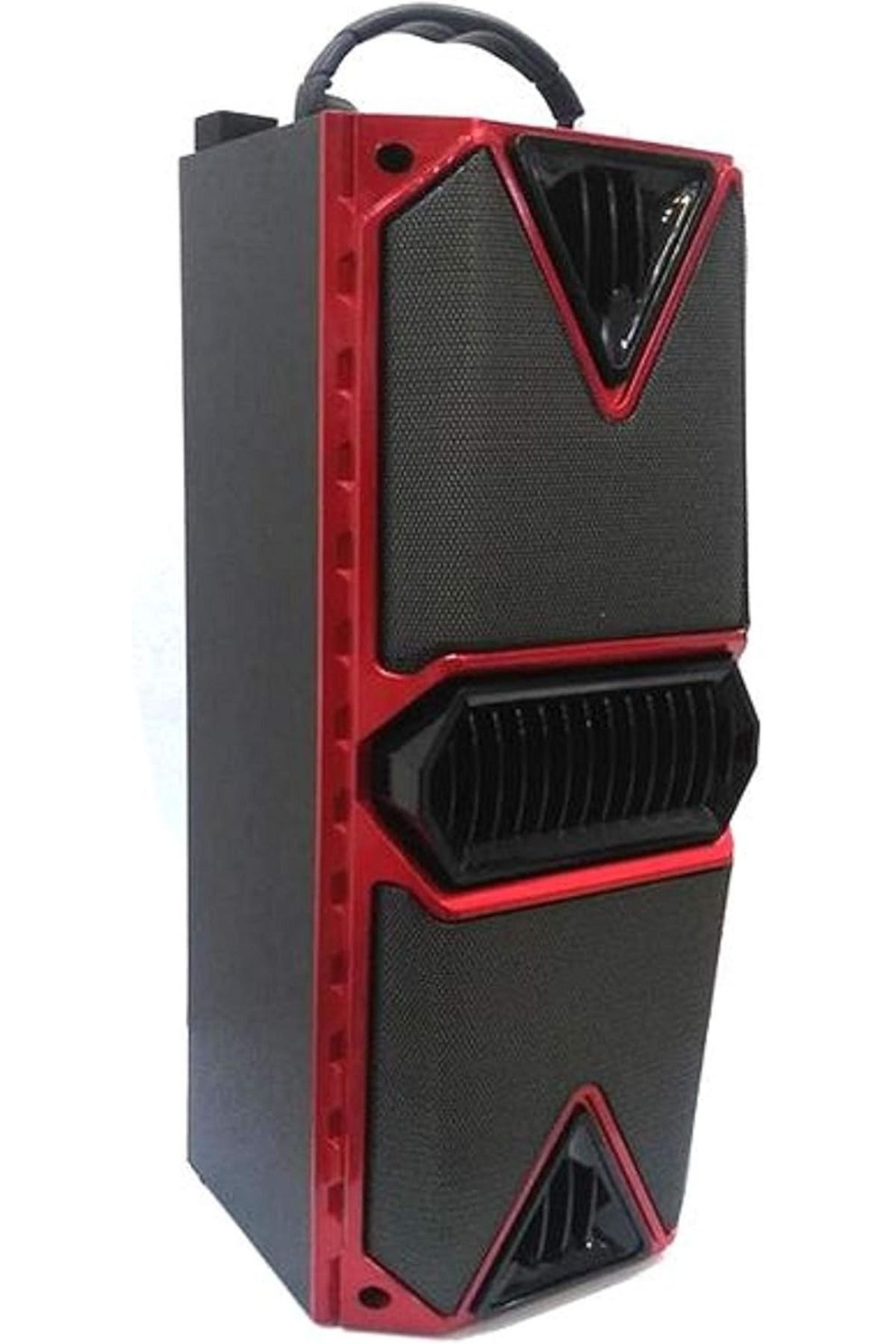 rexa-Portable Wireless Speaker and Sound System with Trolley with Mic & Remote Control Black 4