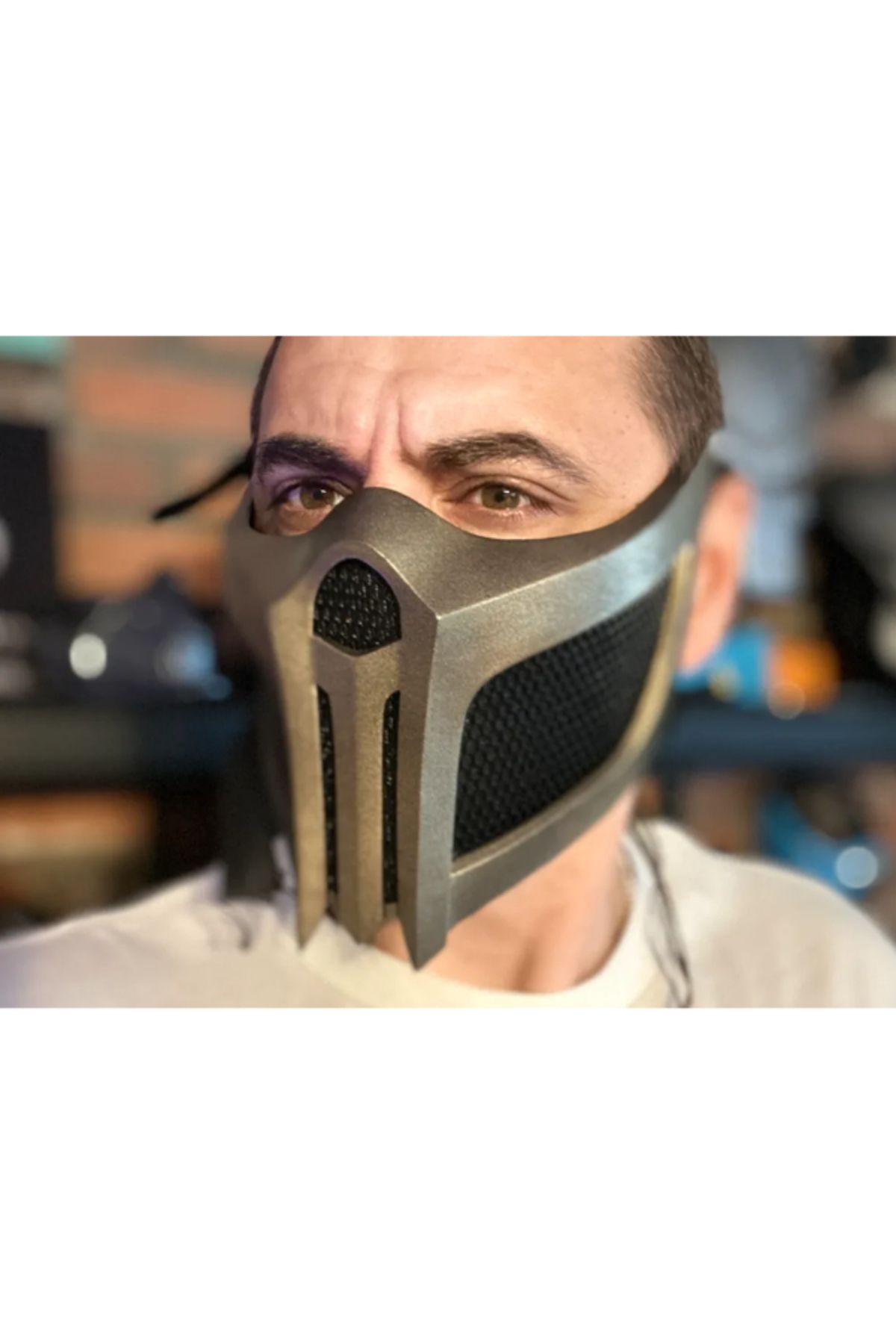 3d model s MK11 Scorpion Maskesi - Visage of Blazing Anger Tasarımı – Özgün 3D Baskı