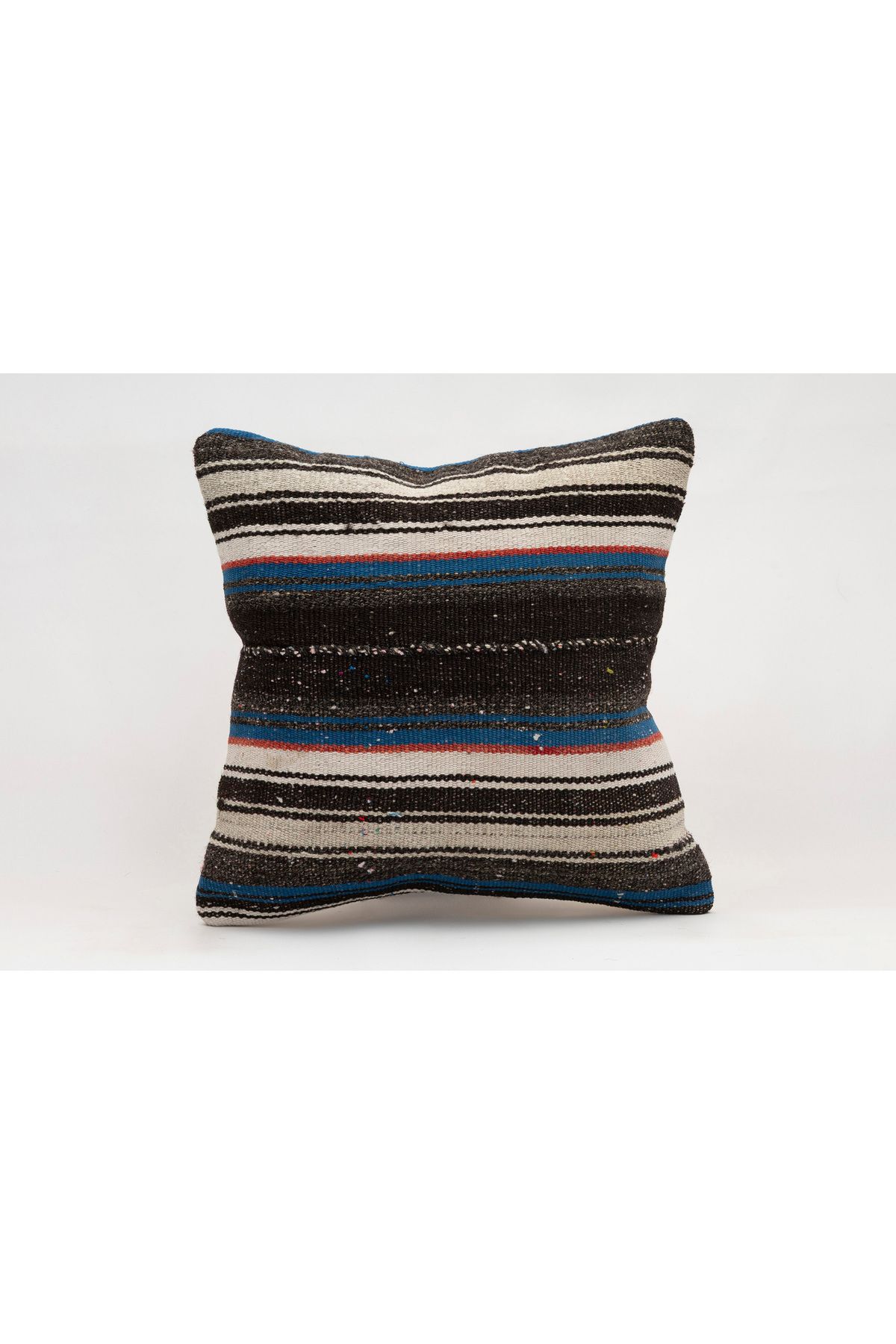 Kilim Whole Sale El Yapımı Kilim'den Yapılmış Vintage Kırlent Kılıfı, Yün, 40x40 Cm