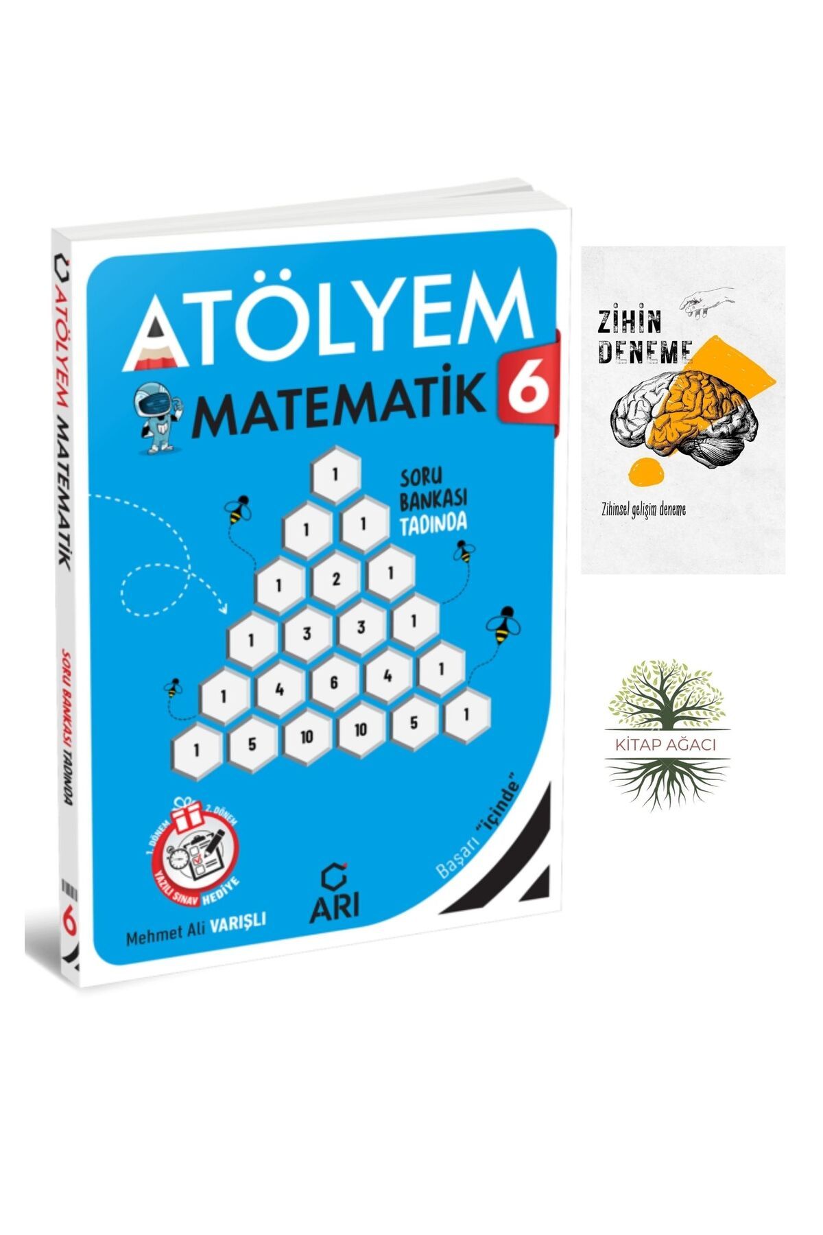 Karma Kitaplar ARI YAYINCILIK 6.SINIF MATEMATİK ATÖLYEM +ZİHİNDENEME-AGAC-431