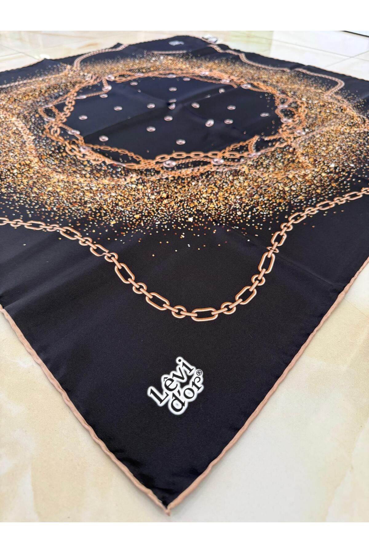 Levidor Twill Saf İpek Eşarp