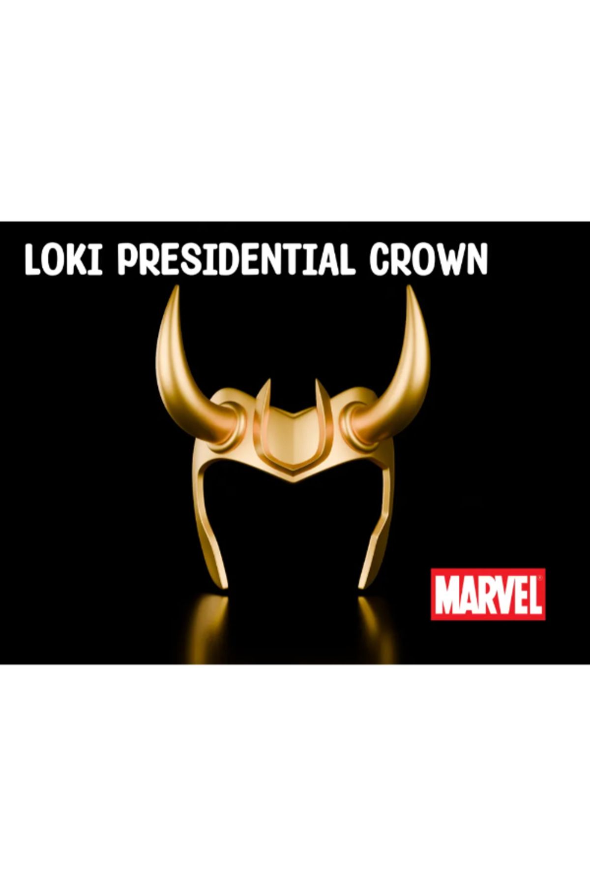 3d model s Loki Başkanlık Tacı – Özgün Tasarım 3D Baskı