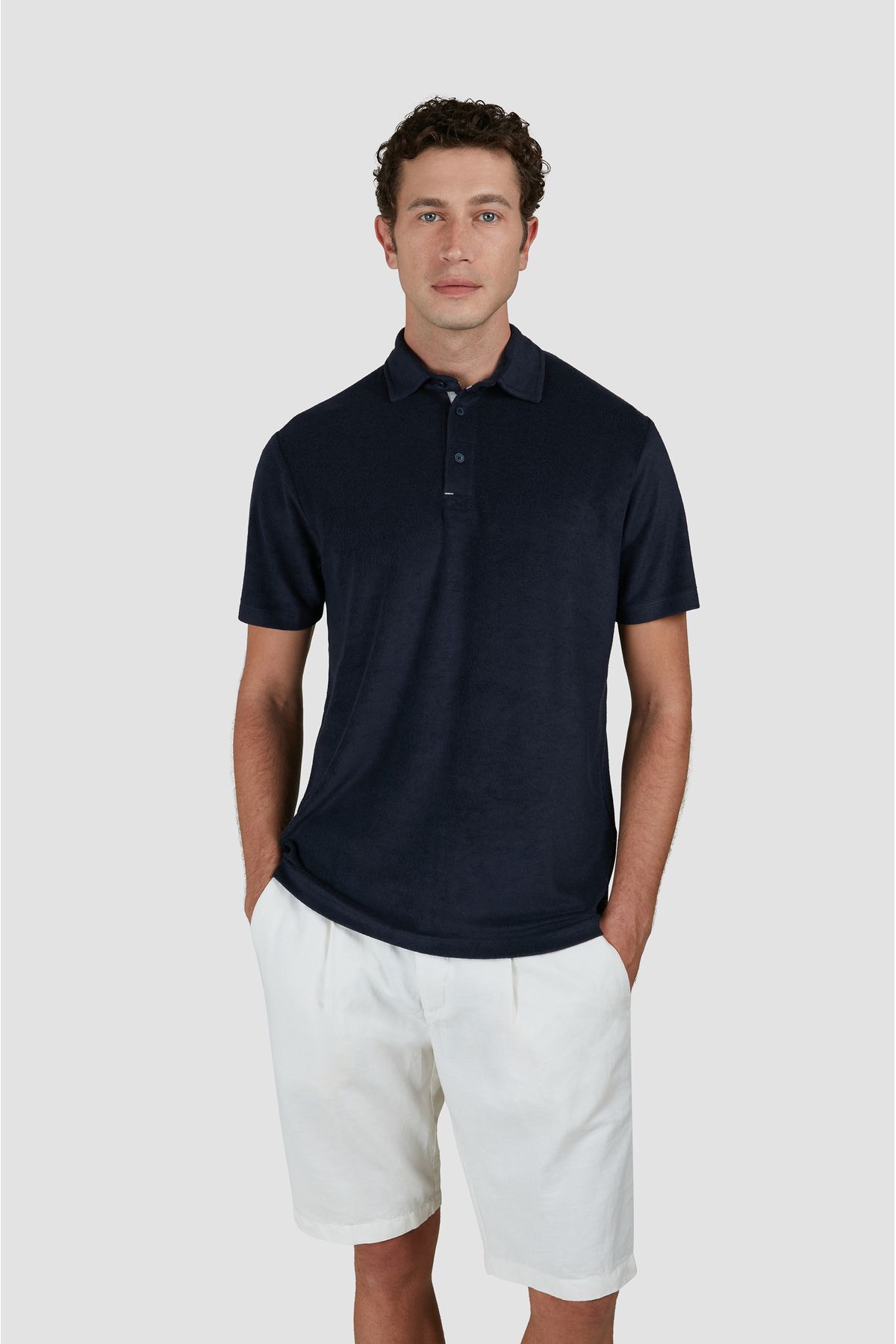 PAUL&SHARK COTTON POLYESTER POLO SHIRT WITH BUTTONS