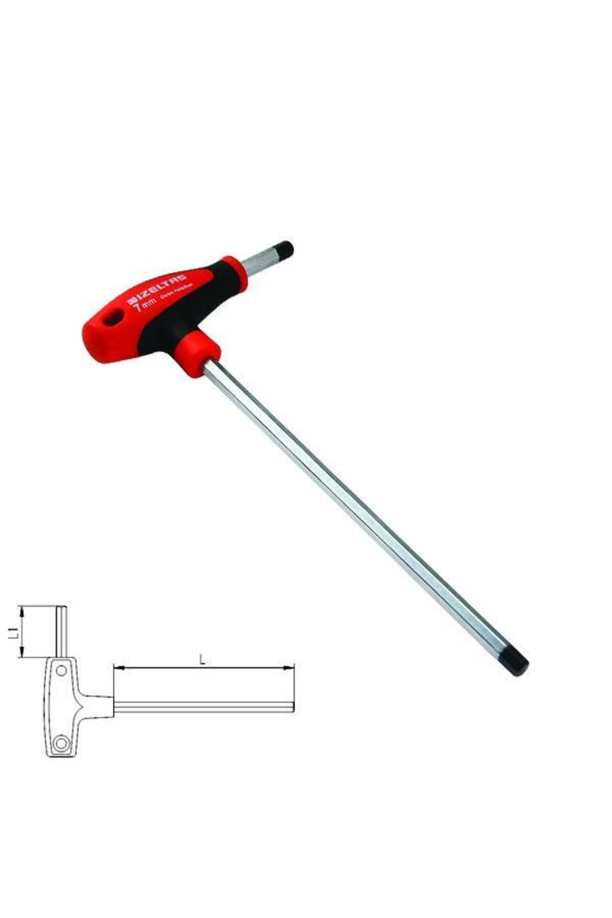 Kuzgun Ticaret İzeltaş 4920 T Tipi Allen Anahtar 7 mm