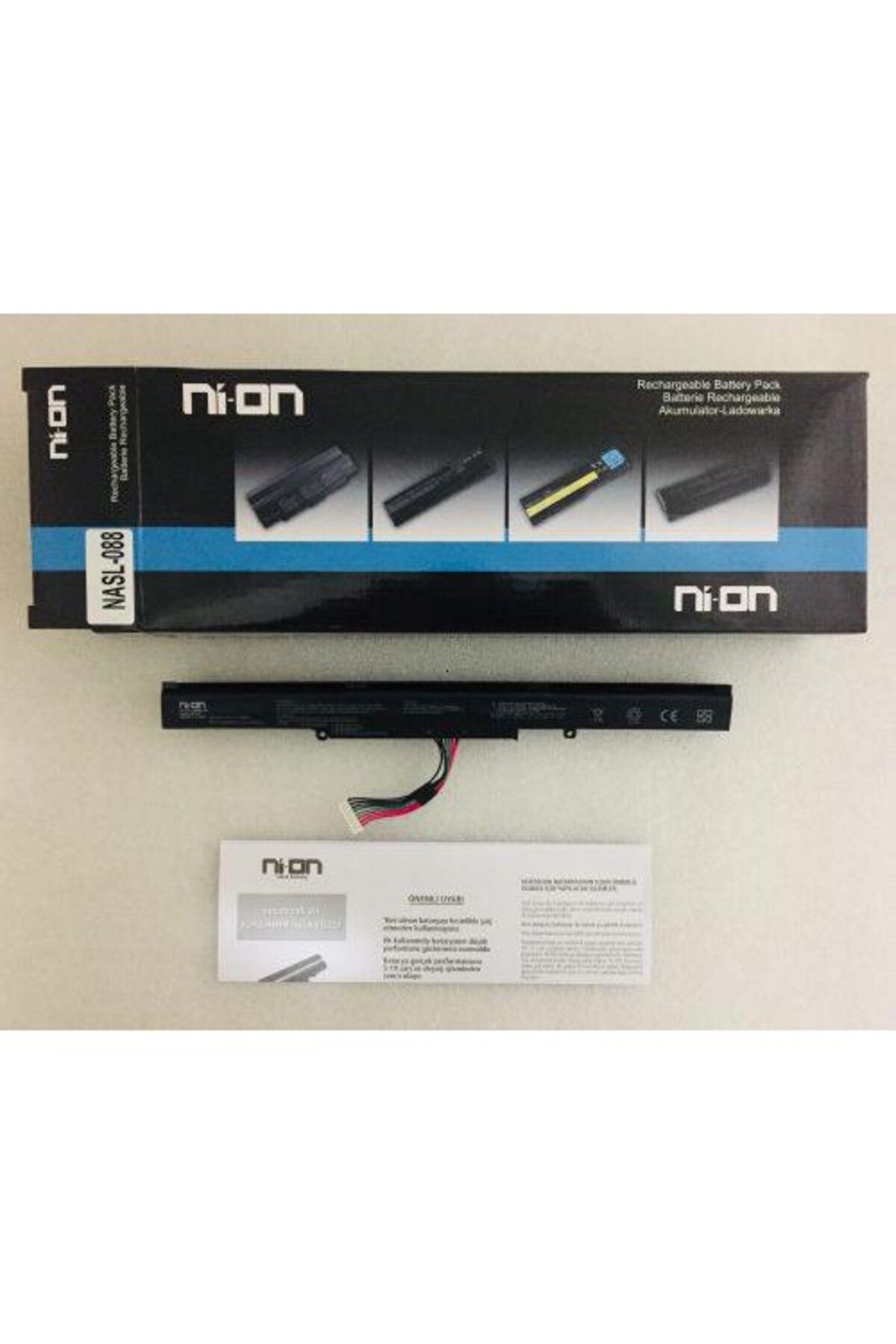 NION Asus Vivobook N552VW-FW149T uyumlu Notebook Batarya - Pil