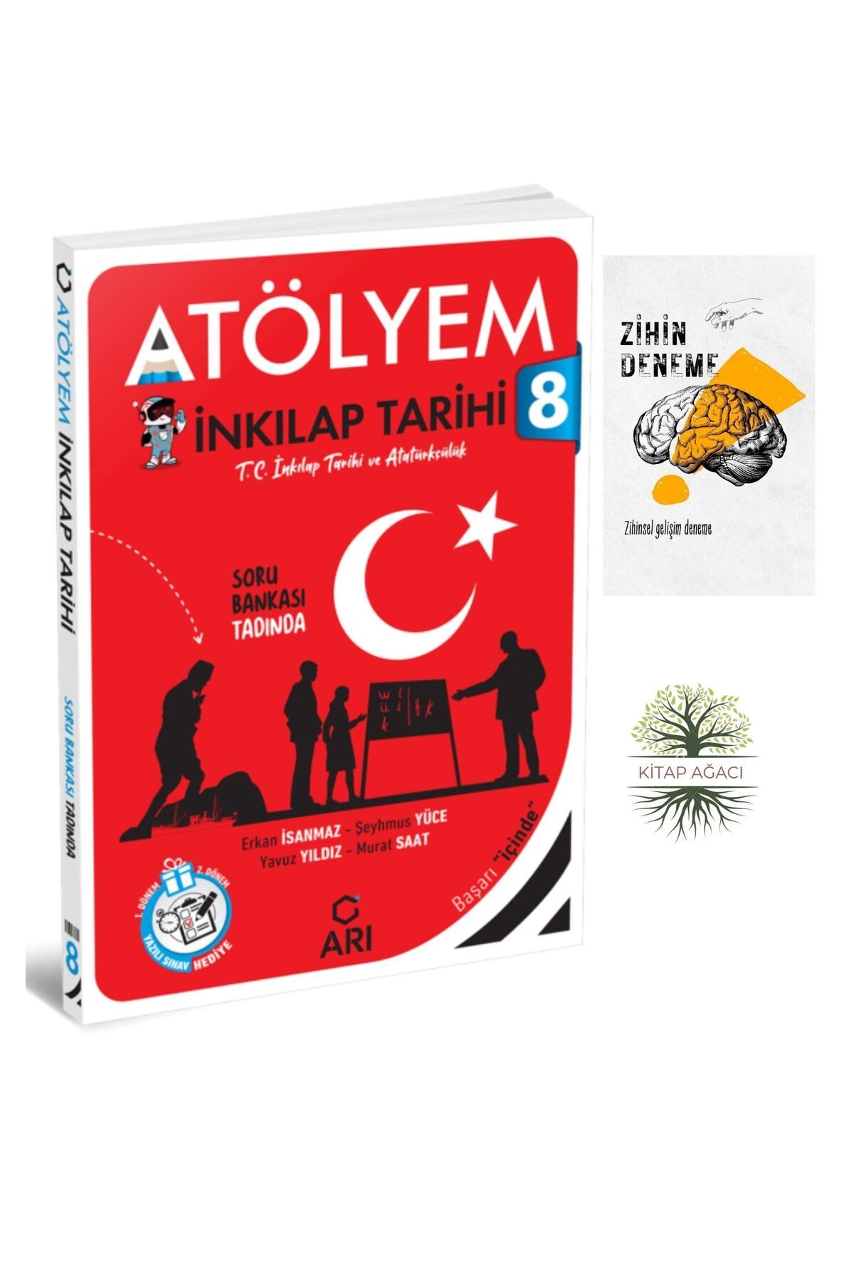 Karma Kitaplar ARI YAYINCILIK 8.SINIF İNKILAP ATÖLYEM +ZİHİNDENEME-AGAC-497