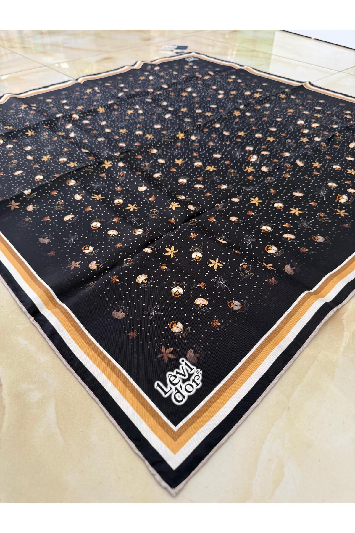 Levidor Twill Saf İpek Eşarp