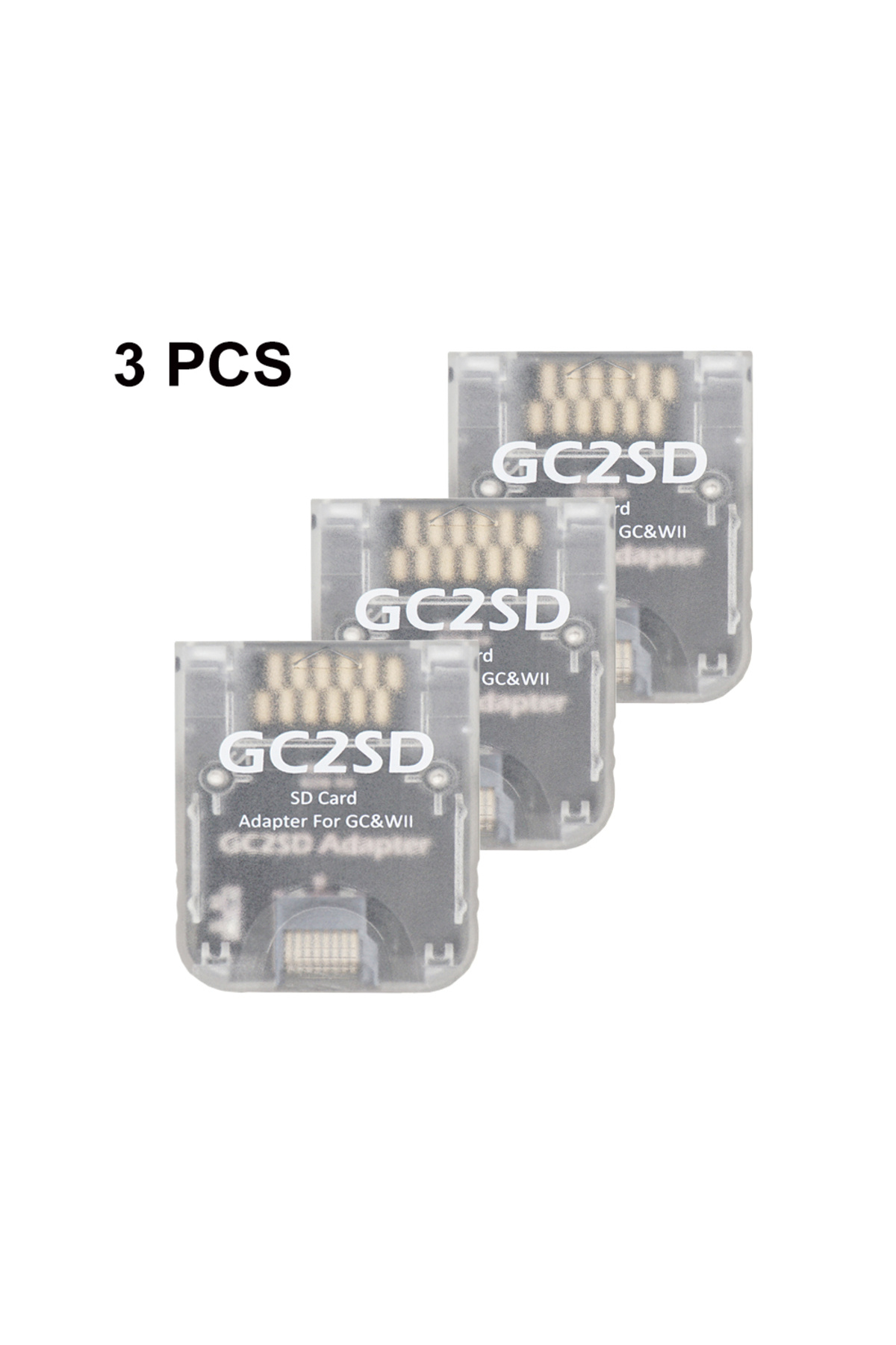 Choice-3PCS TRN Bitfunx GC2SD Micro SD Card Adapter For NGC Swiss GC Loader for Nintendo GameCube Wii Cons 1