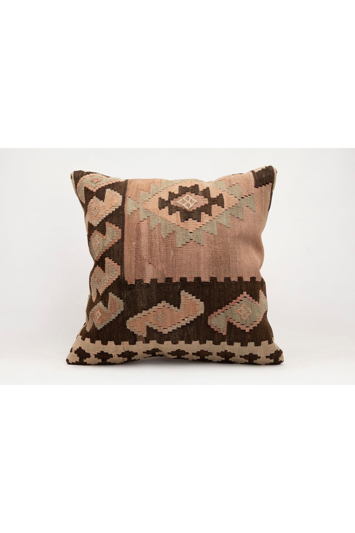 Kilim Whole Sale El Yapımı Kilim'den Yapılmış Yastık Kırlent Kılıfı, 50x50 cm