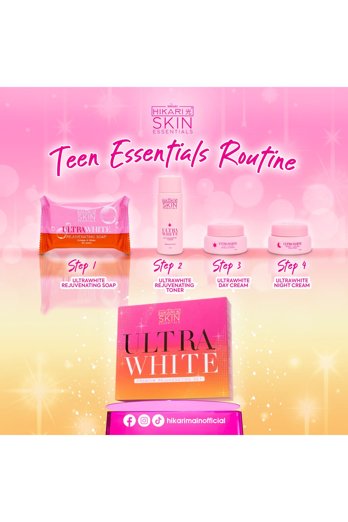 ULTRA-White Premium Rejuvenating Set 7