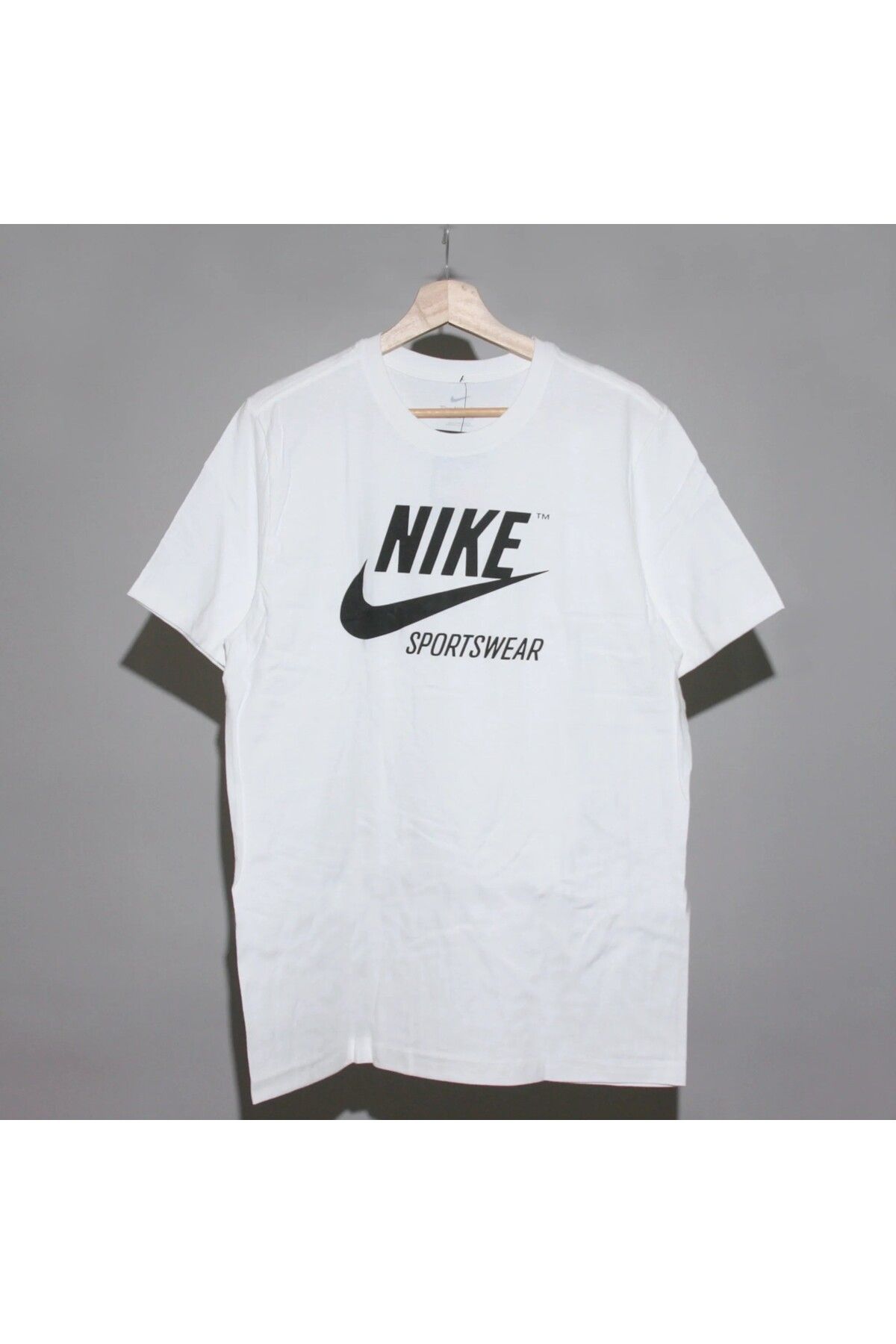 Nike Erkek Siyah Sıfır Yaka Günlük Giyim Tişört