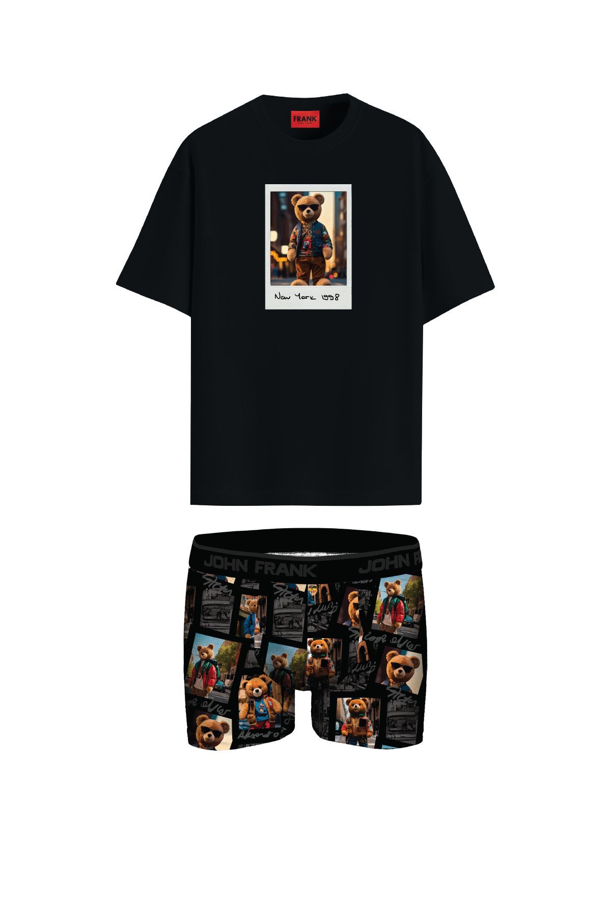 John Frank TSHİRT - BOXER SETİ