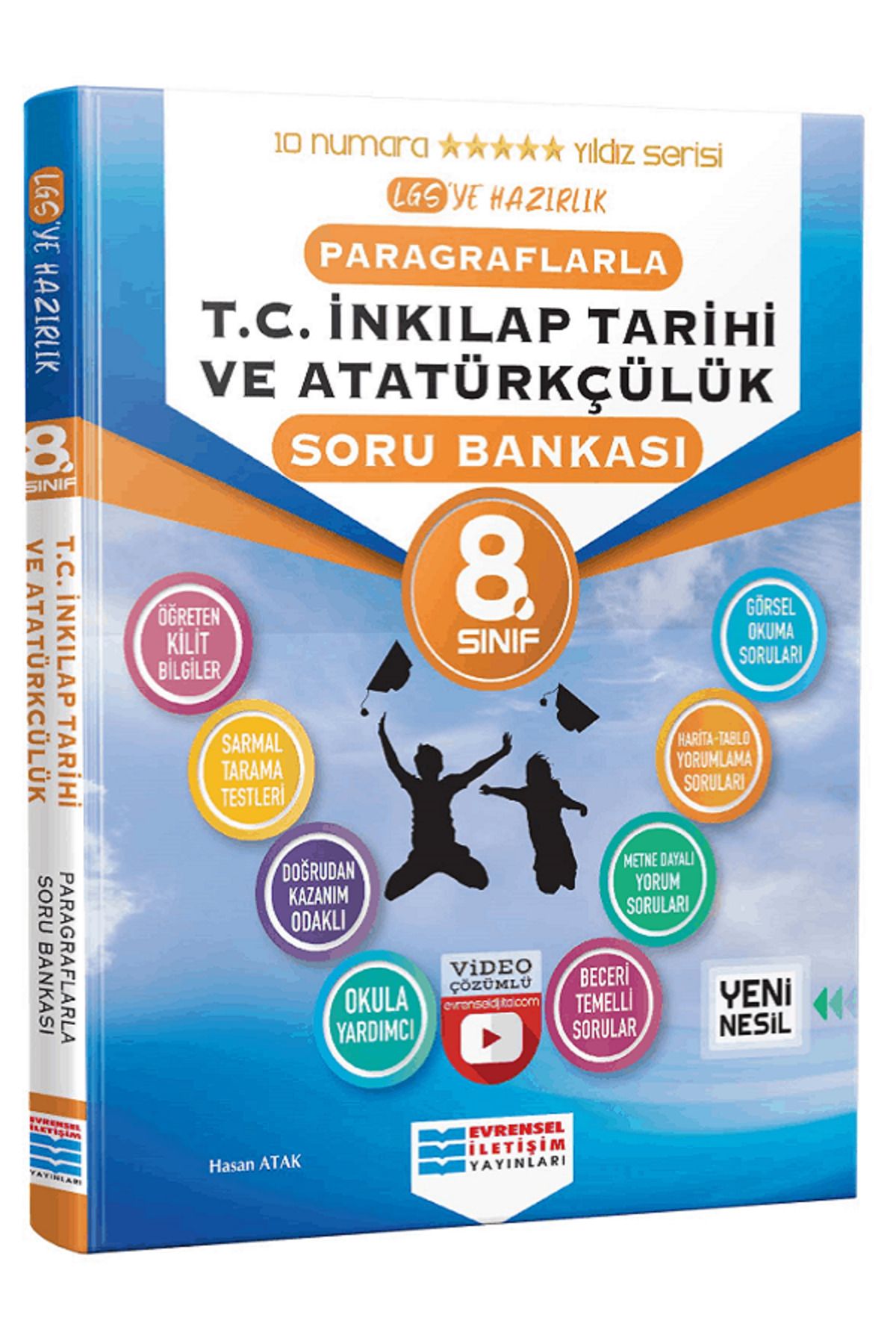 Evrensel İletişim Yayınları 8.Sınıf Evrensel İletişim İnkılap Tarihi Soru Bankası / Öğreten Kilit Bilgiler - Video Çözümlü
