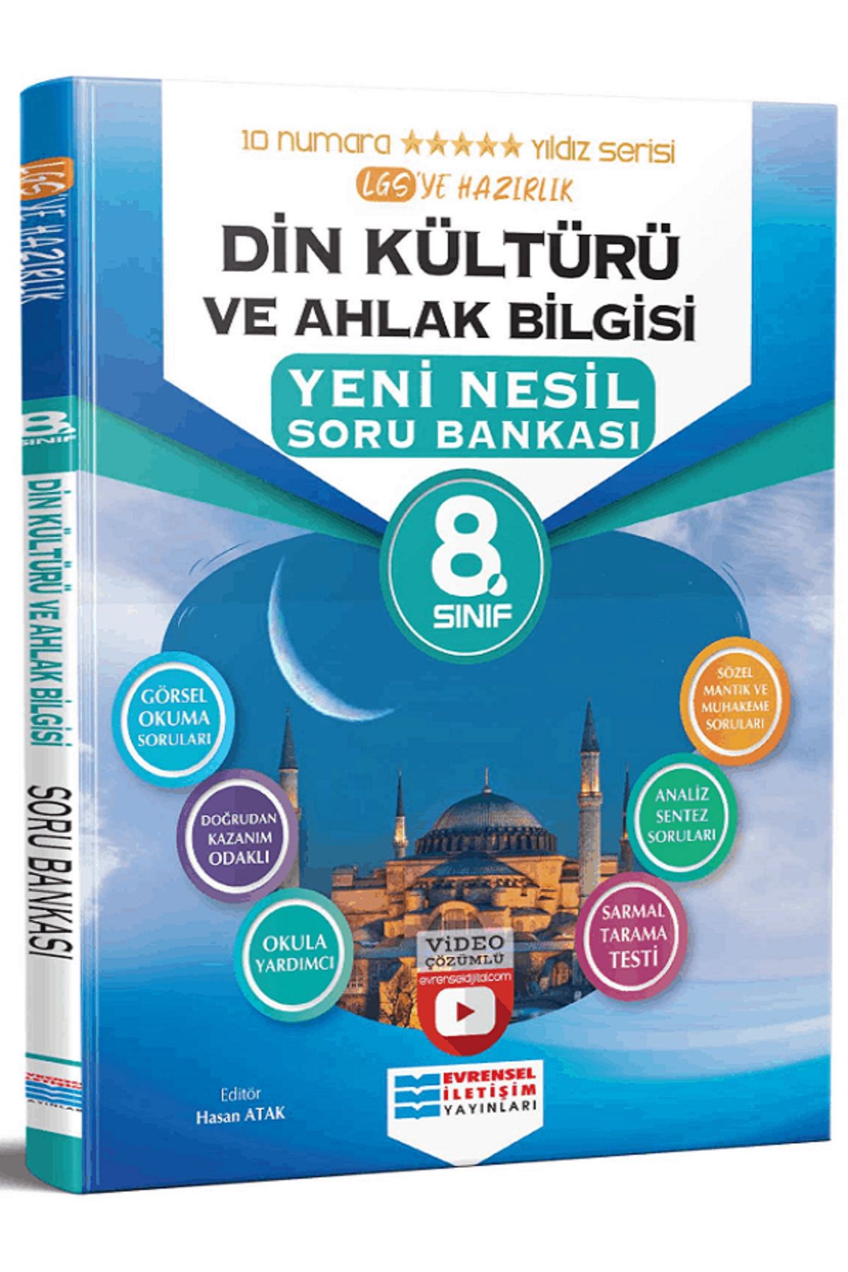 Evrensel İletişim Yayınları 8.Sınıf Evrensel İletişim DİN KÜLTÜRÜ Soru Bankası / Öğreten Kilit Bilgiler - Video Çözümlü