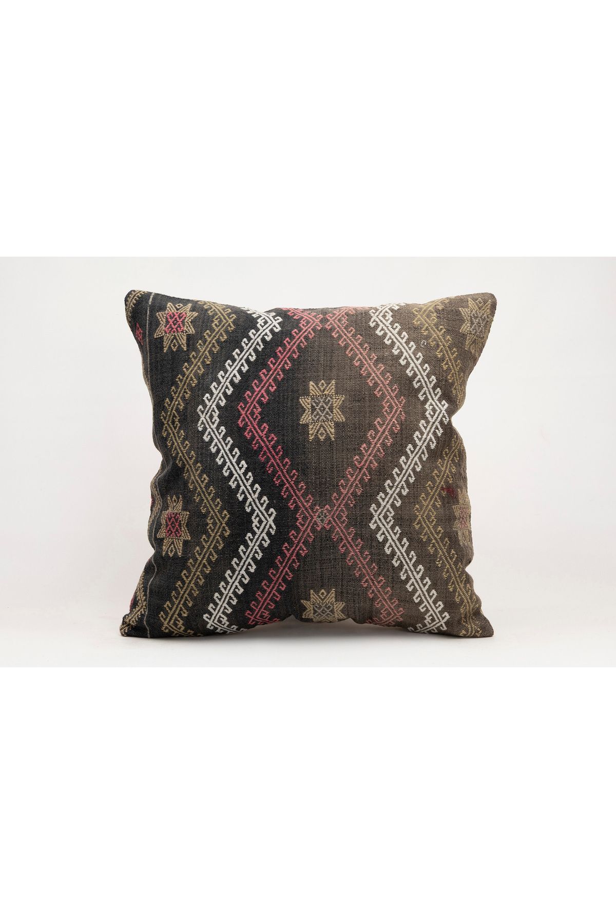 Kilim Whole Sale El Yapımı Kilim'den Yapılmış Yastık Kırlent Kılıfı, 50x50 cm