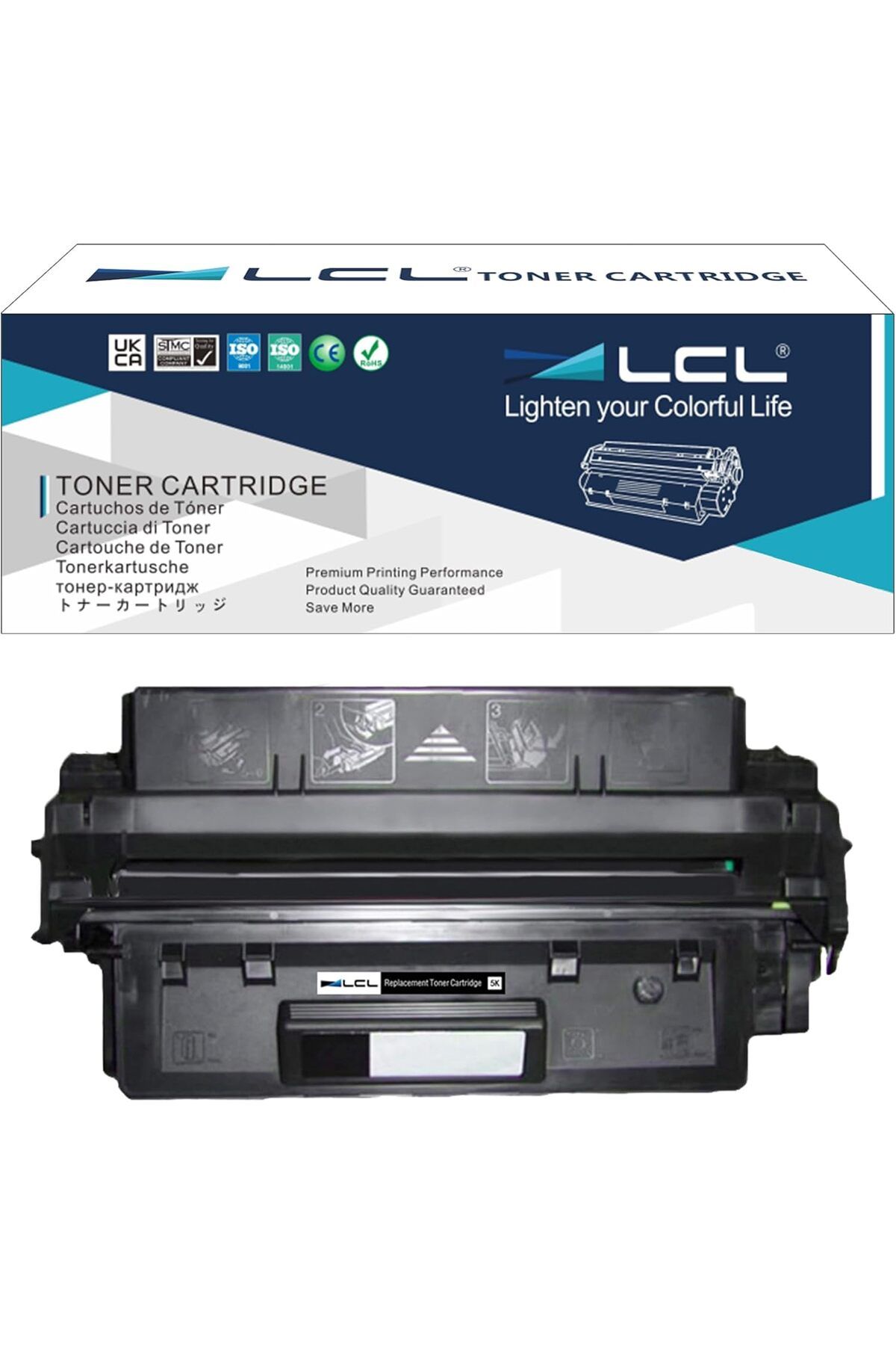 HP C4096A 2100 2100m 2100se 2100tn 2100xi 2200 2200d 2200dn 2200dse 2200dt 2200dtn (1-Pack Black)