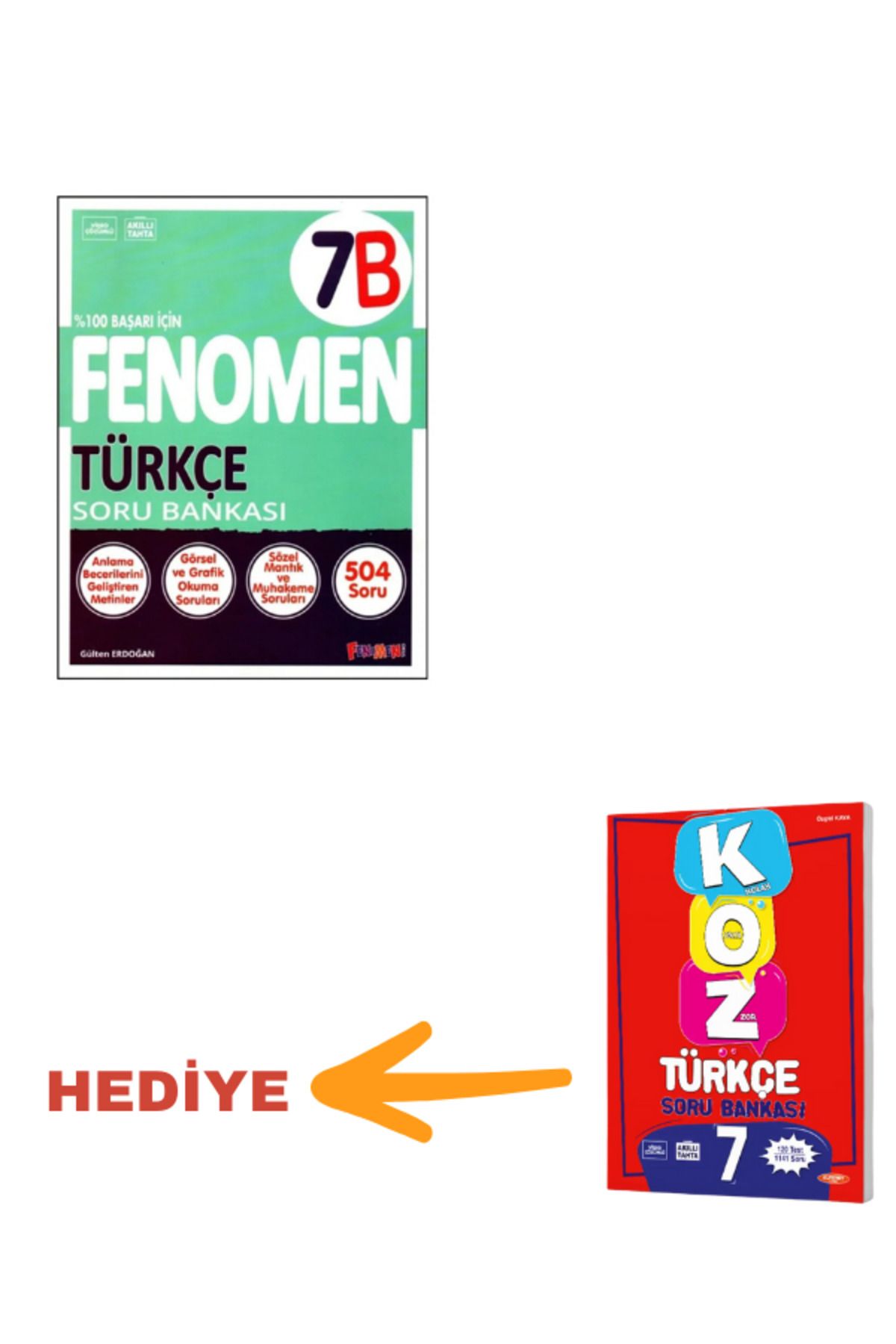 Fenomen Yayıncılık fenoman yayınları 7.SINIF TÜRKÇE (B) SORU BANKASI