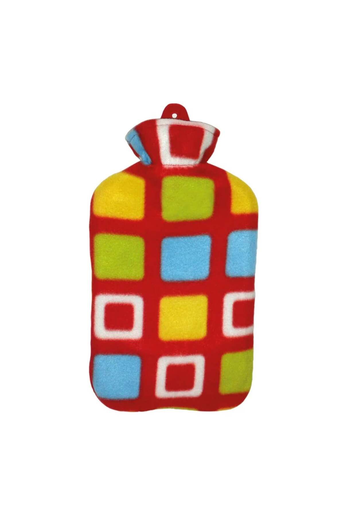 sanity Perna Cu Apa Calda Termofor , Husa In Patratele, Material Placut - One Size