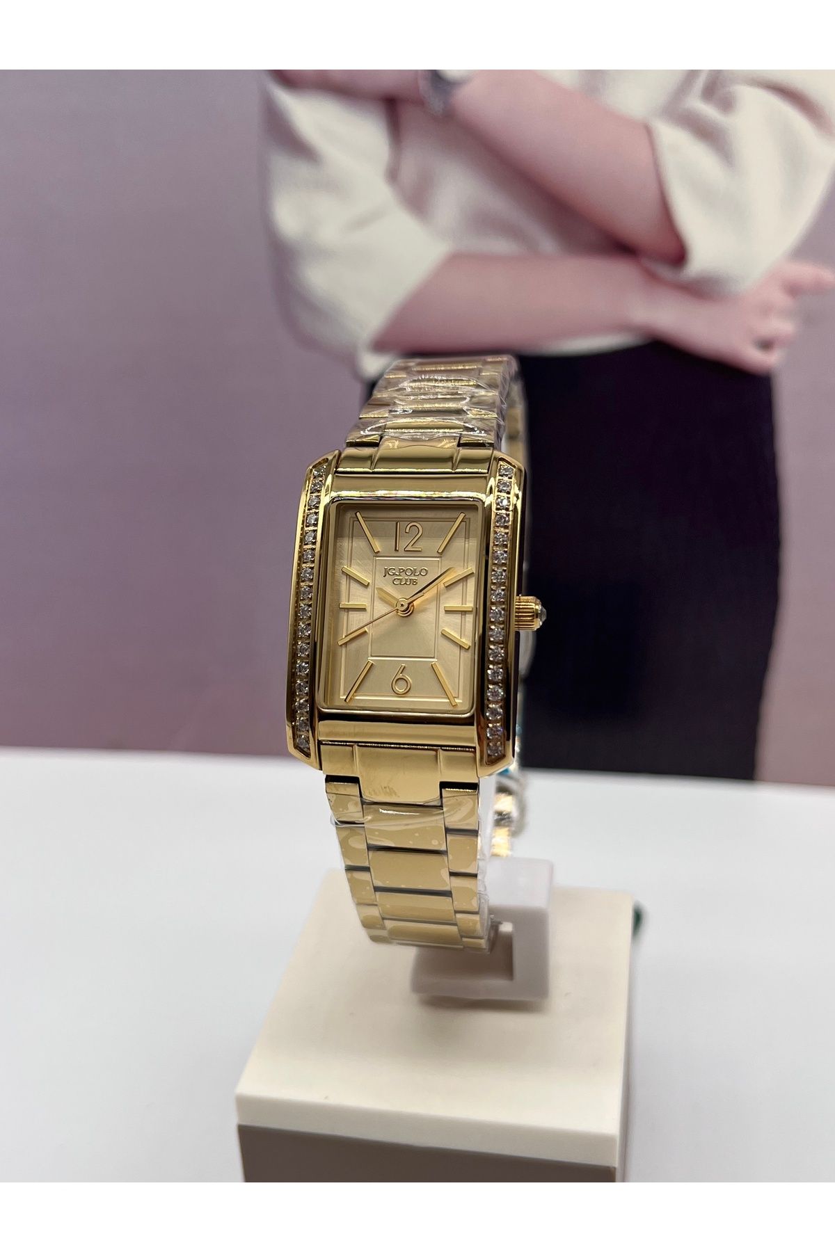 JG. Polo Club-CLASSIC WOMEN'S WRISTWATCH 3 ATM WATERPROOF 3