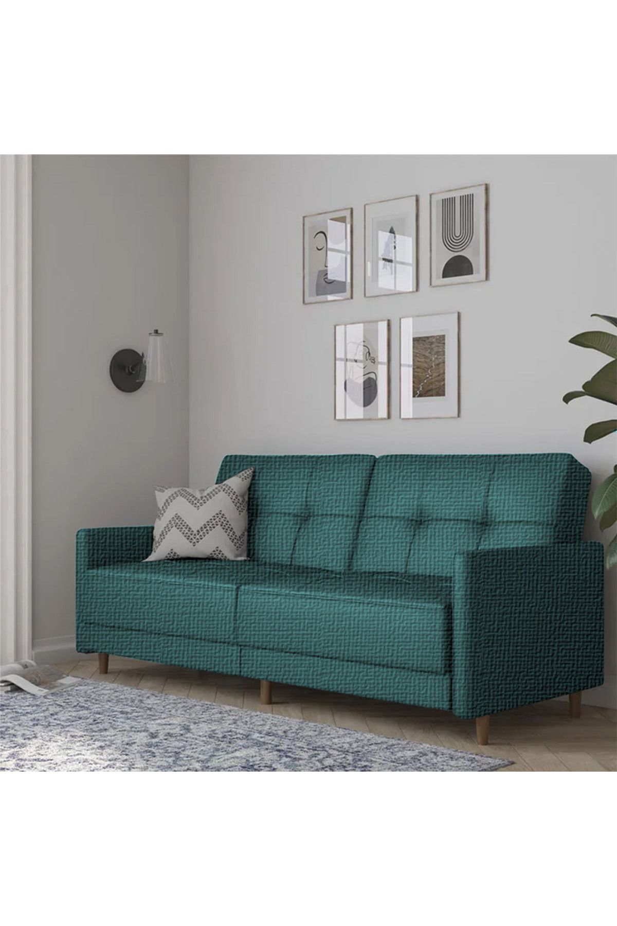 Lazy Vibes-comfort | 2 In 1 Sofabed Linen Upholstered 1