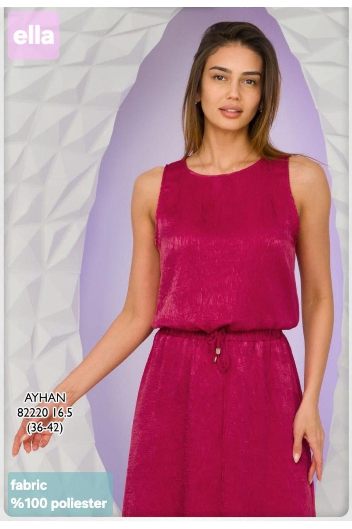 AYHAN-Skirt-Blouse Satin Set 2